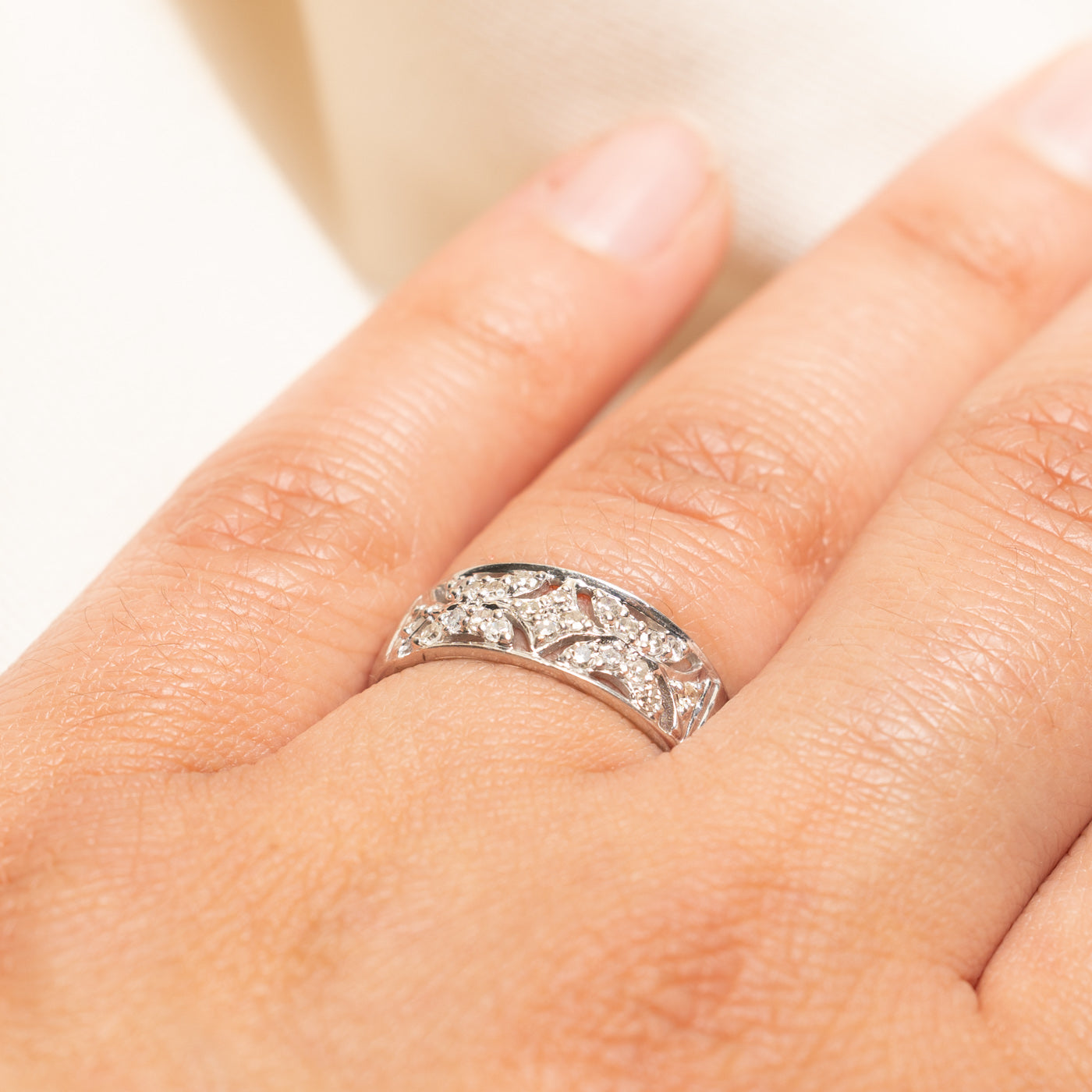 Diamond Openwork Band | 0.33ctw | SZ 7