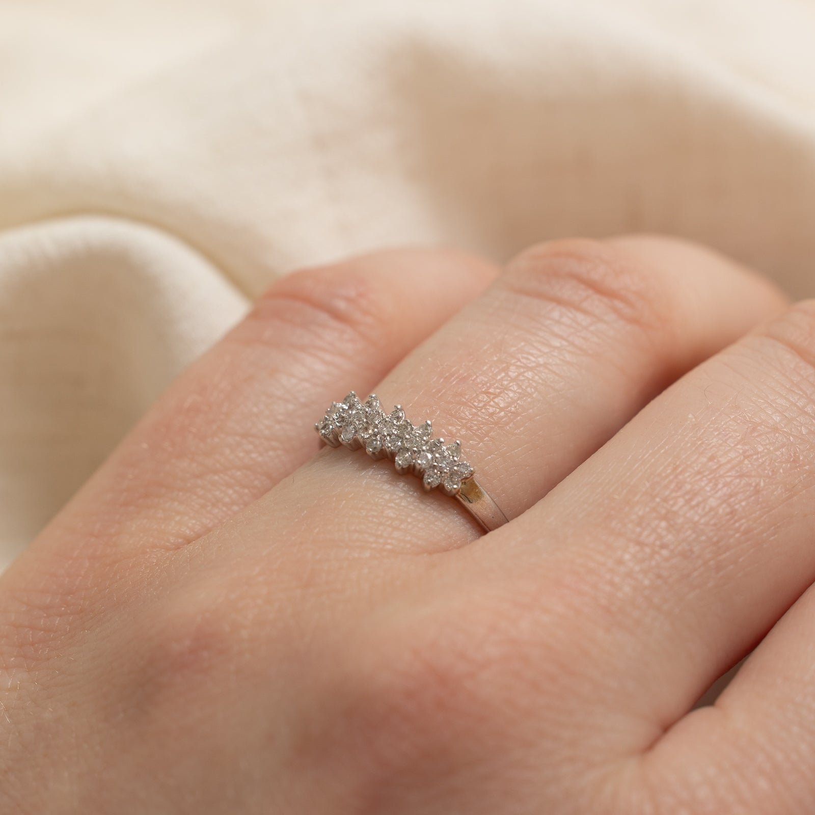 Diamond Cluster Ring | 0.20ctw | SZ 6