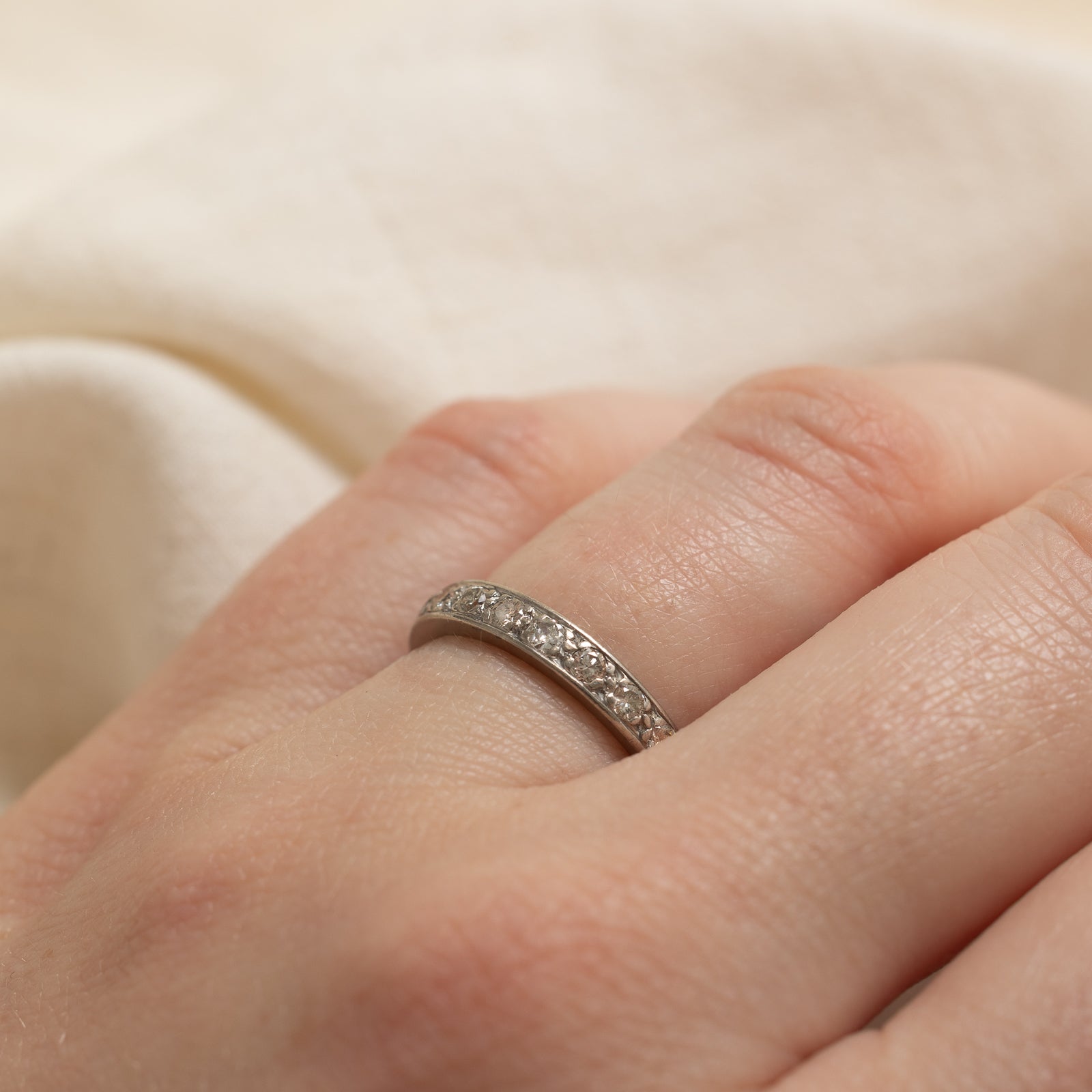 Semi Eternity Diamond Band | 0.34ctw | SZ 6
