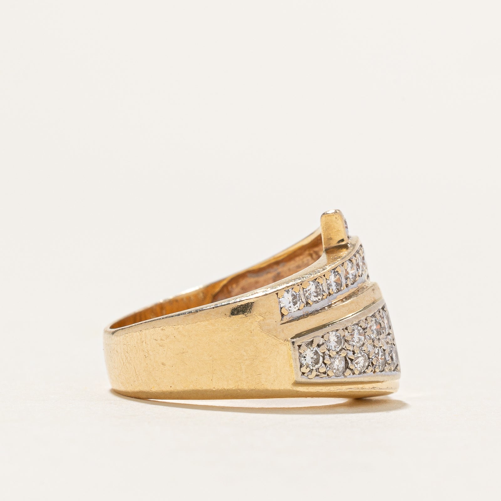 Diamond Abstract Cocktail Ring | 0.41ctw | SZ 5.25