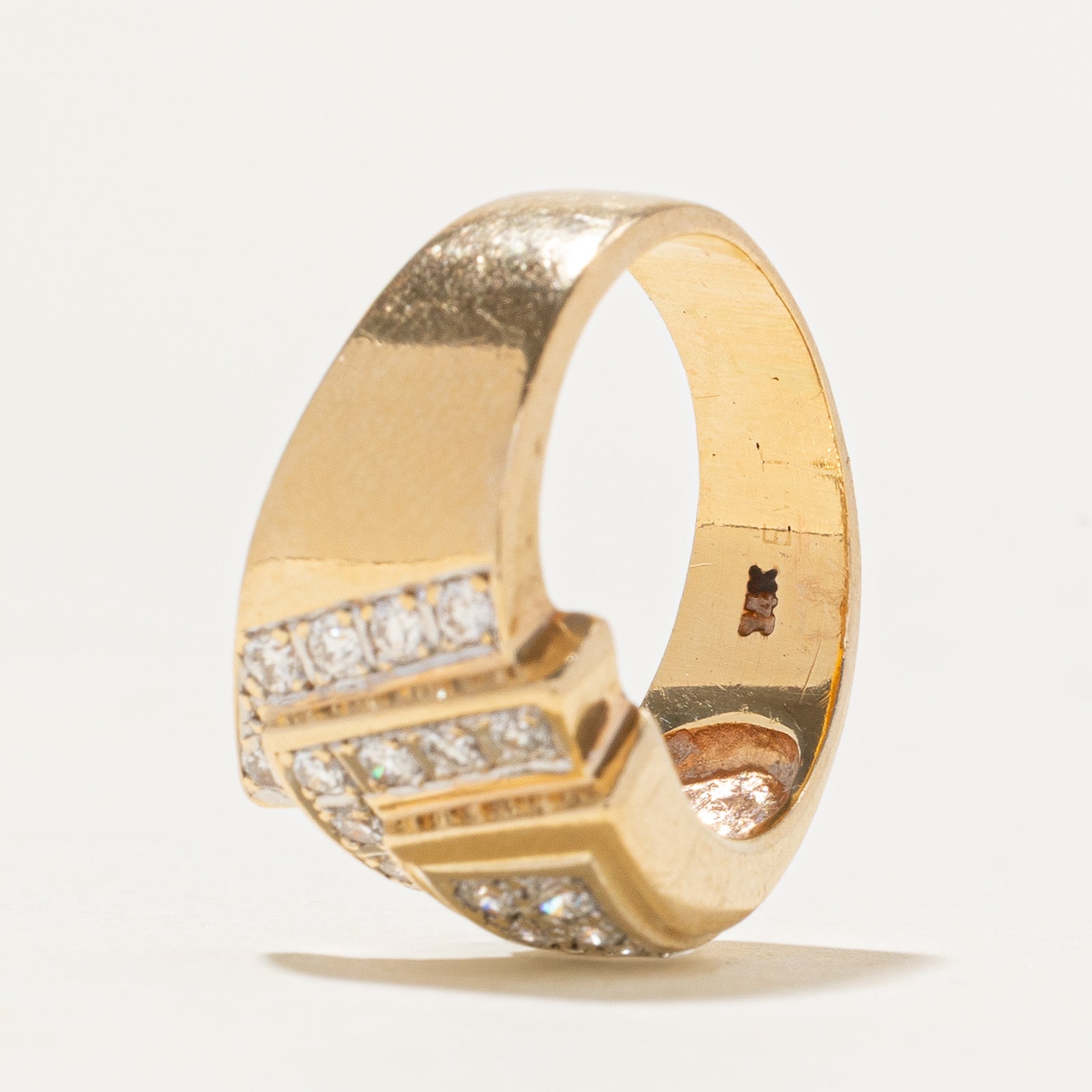 Diamond Abstract Cocktail Ring | 0.41ctw | SZ 5.25