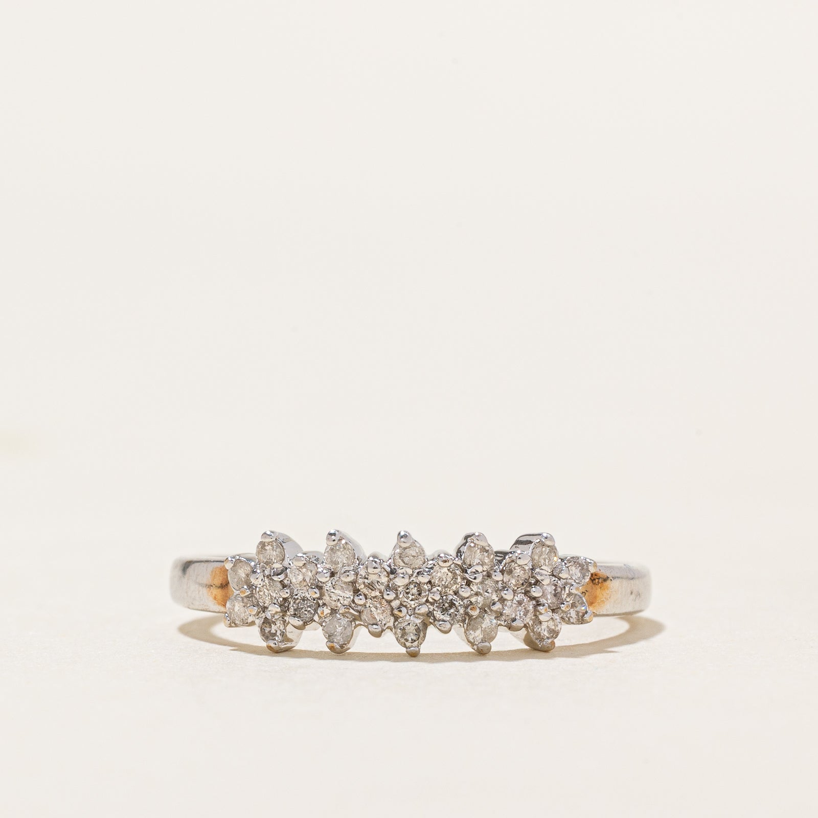 Diamond Cluster Ring | 0.20ctw | SZ 6