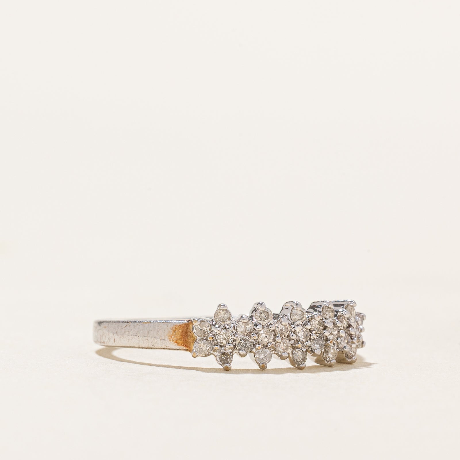 Diamond Cluster Ring | 0.20ctw | SZ 6
