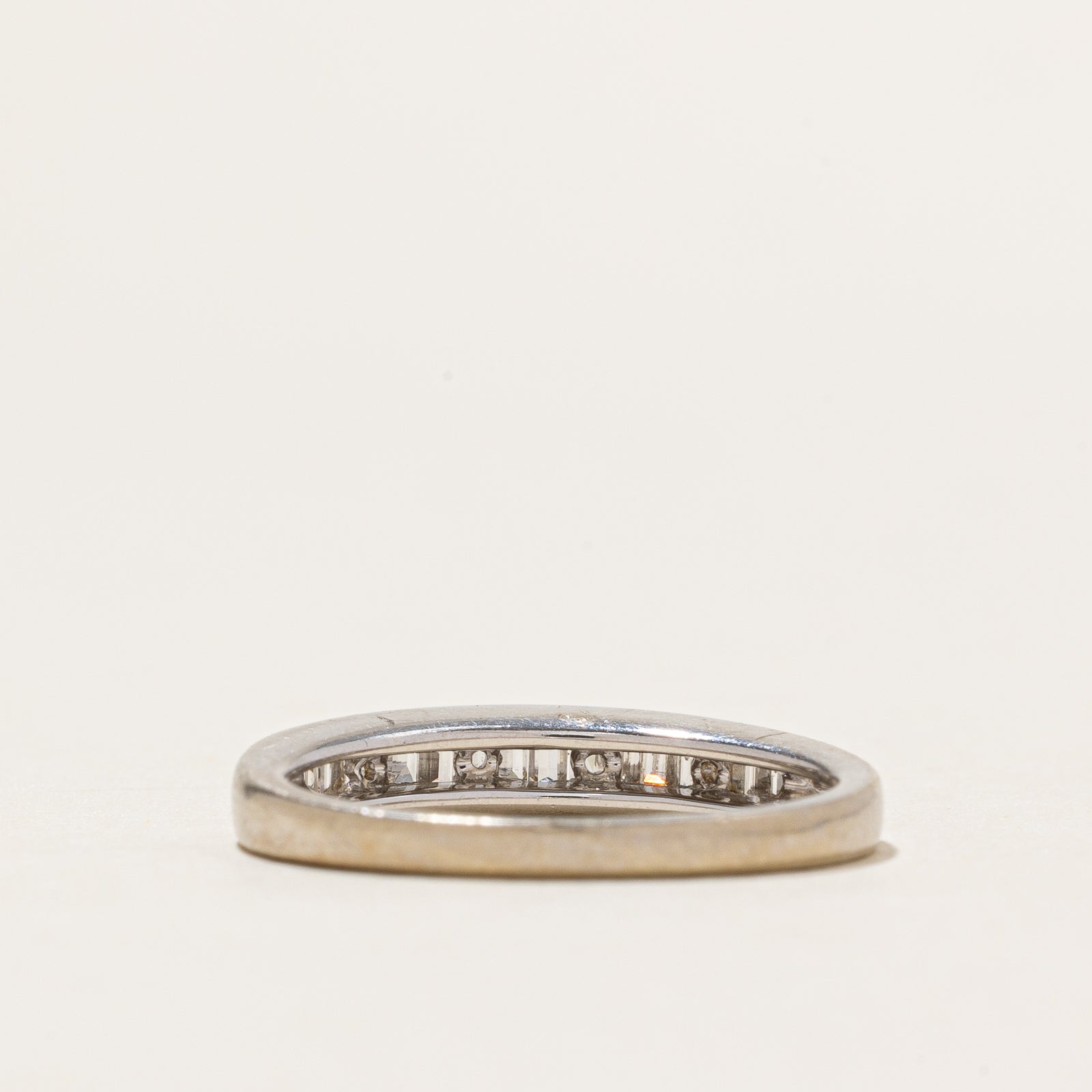 Channel Set Diamond Band | 0.24ctw | SZ 6.75
