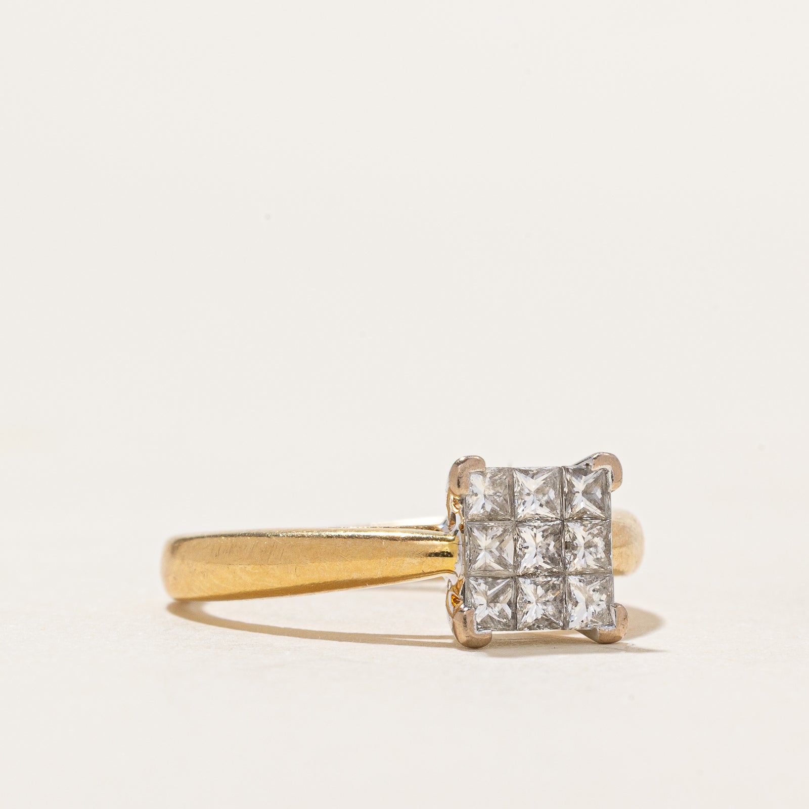 Invisible Illusion Set Diamond Ring | 0.52ctw | SZ 5.5