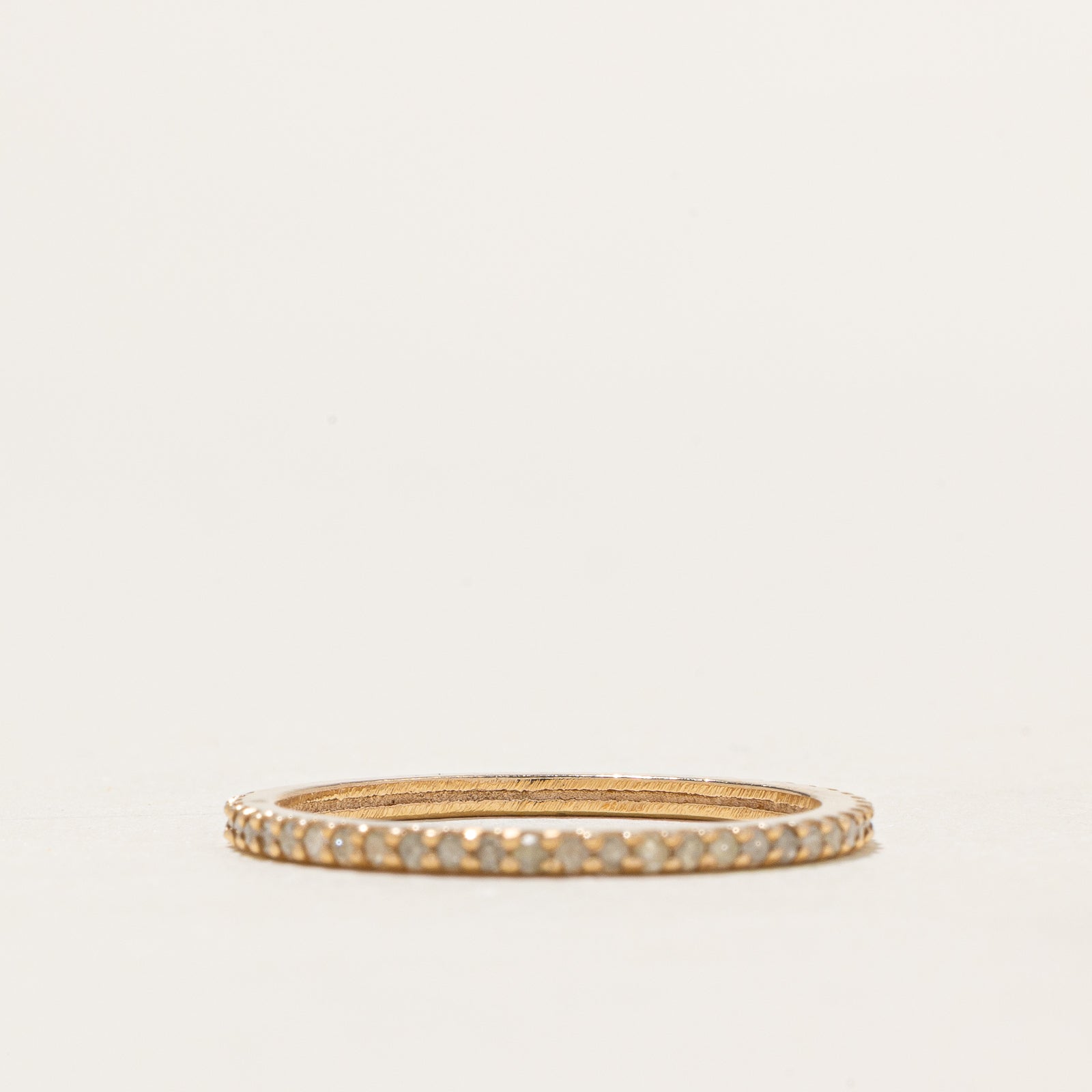 Pave Set Diamond Eternity Band | 0.25ctw | SZ 8.25