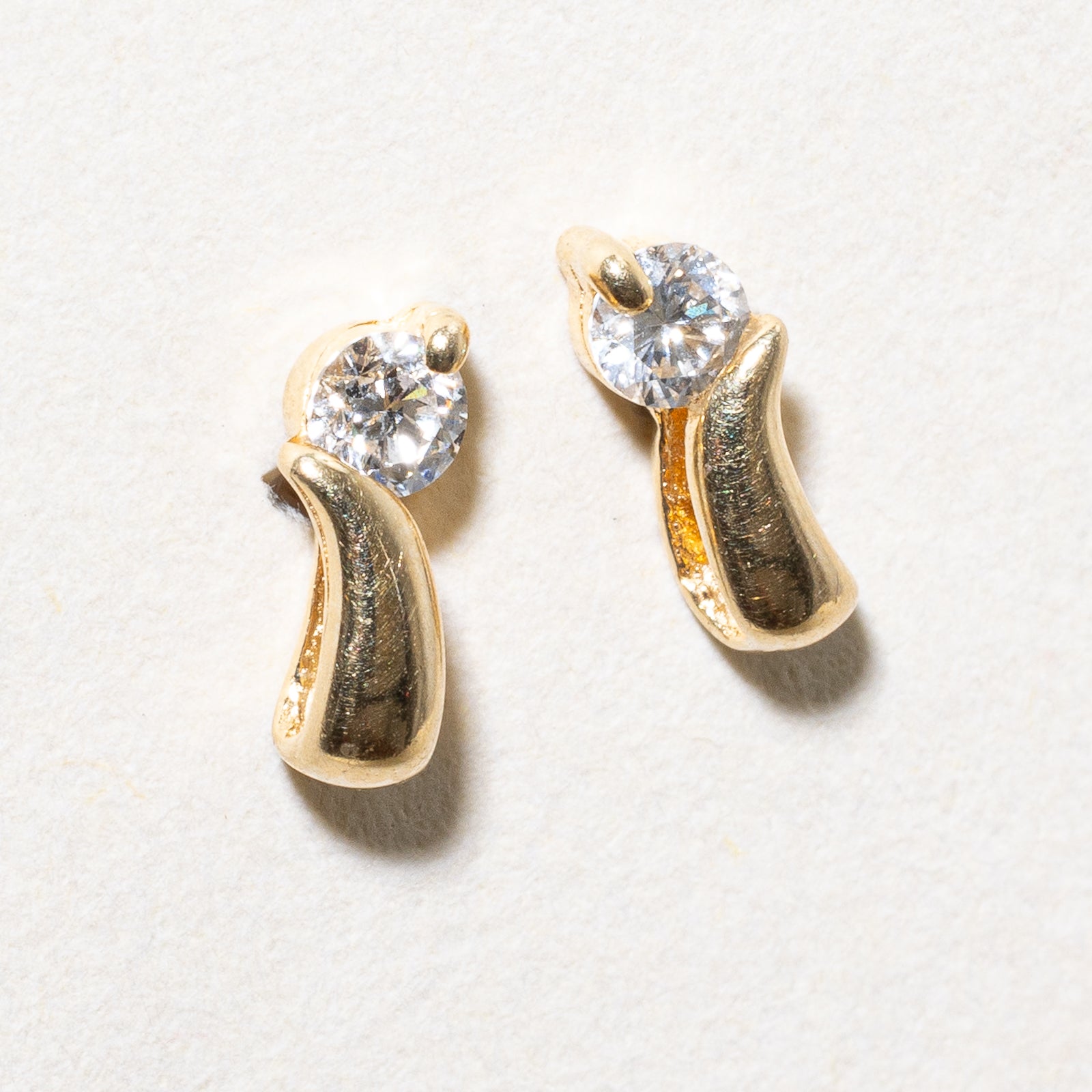 14K Diamond Stud Earrings | 0.14ctw