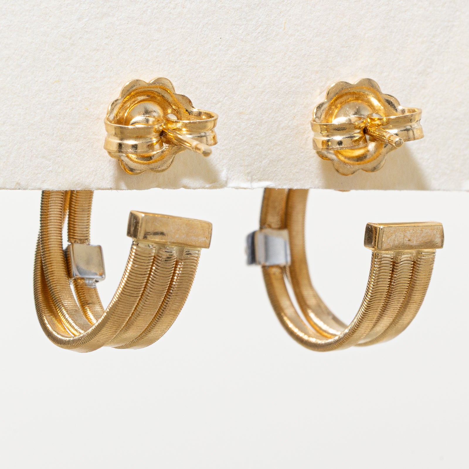 Diamond Hoop Earrings | 0.10ctw