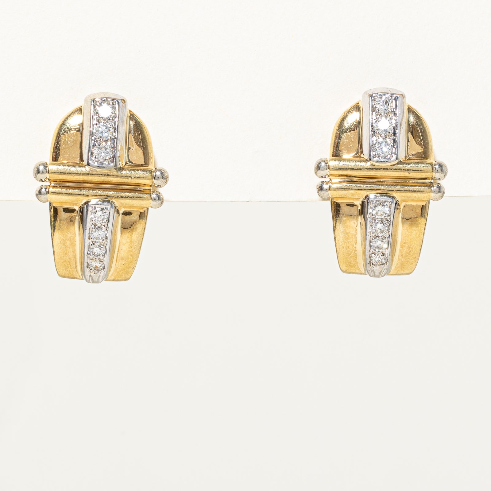 18K Diamond Statement Earrings | 0.43ctw