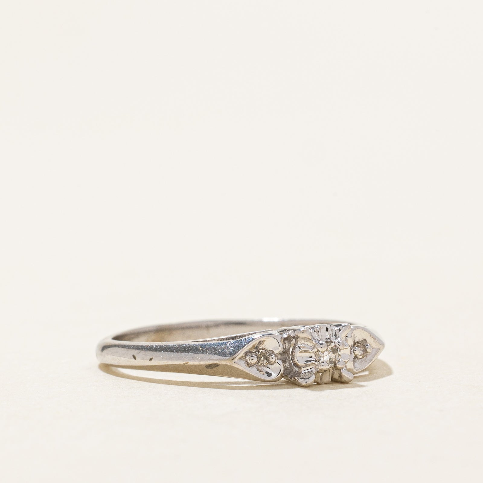 Illusion Set Diamond Ring | 0.03ctw | SZ 6.5