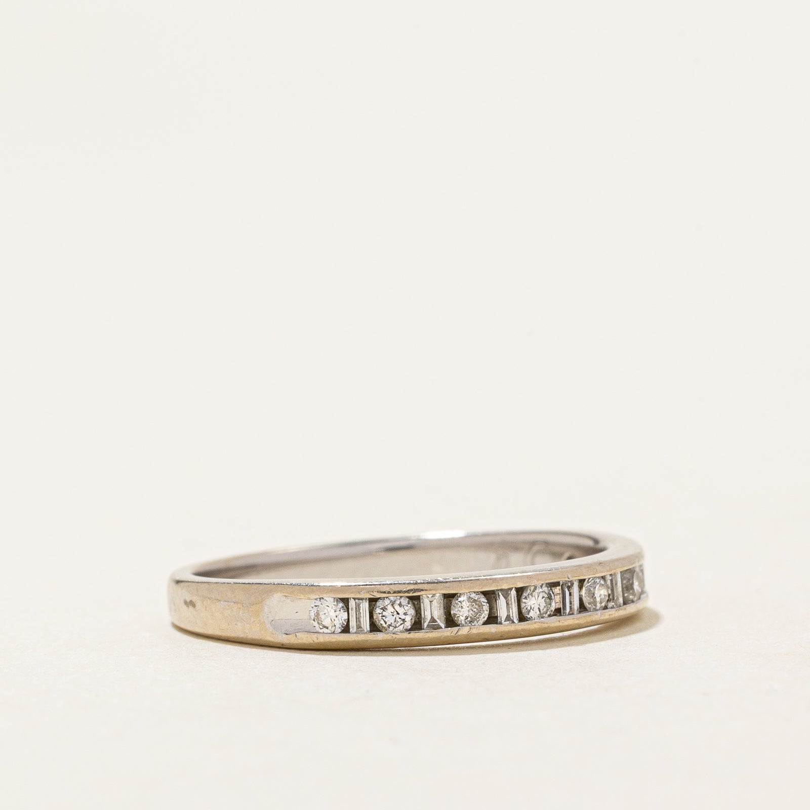 Semi Eternity Channel Set Diamond Band | 0.20ctw | SZ 7