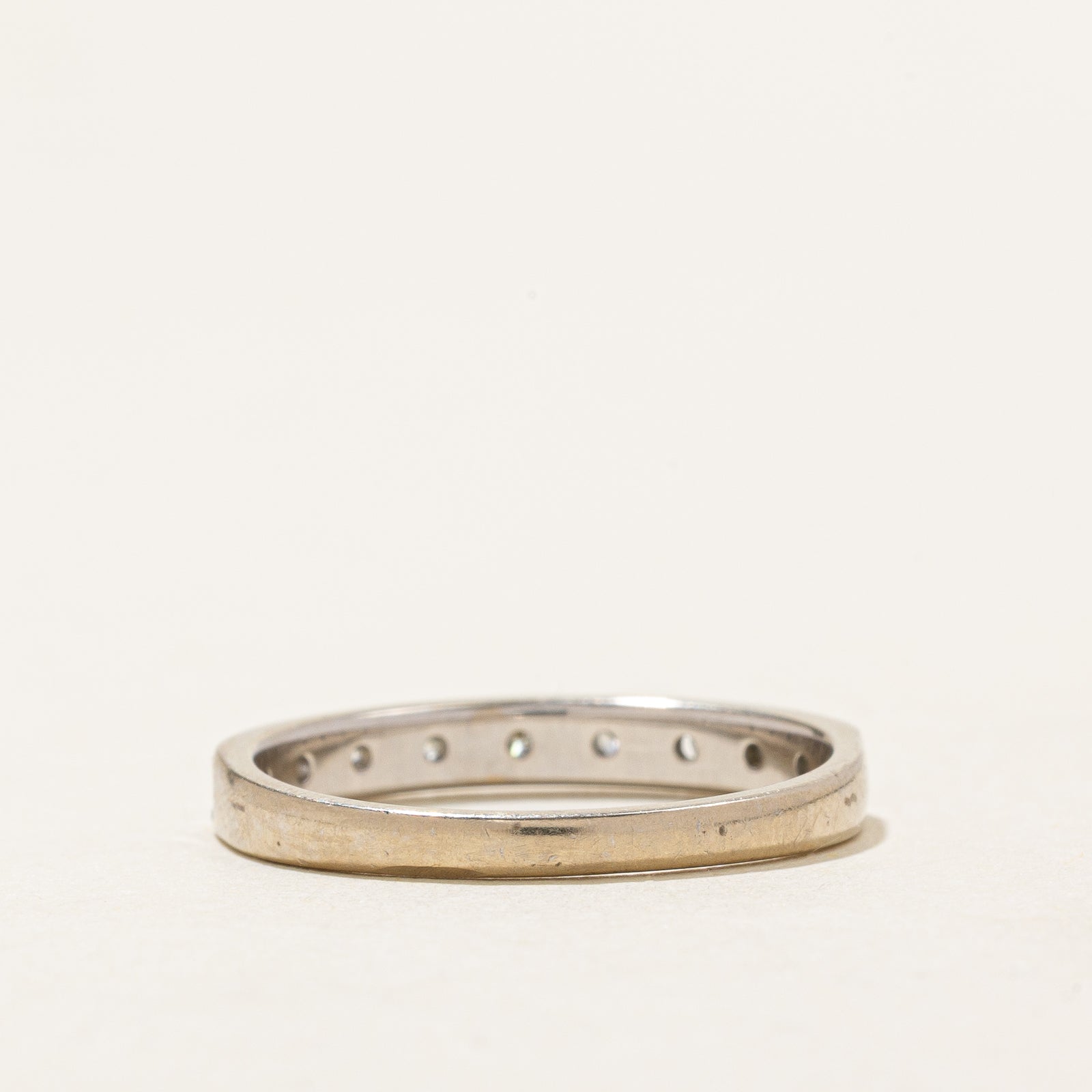 Semi Eternity Channel Set Diamond Band | 0.20ctw | SZ 7