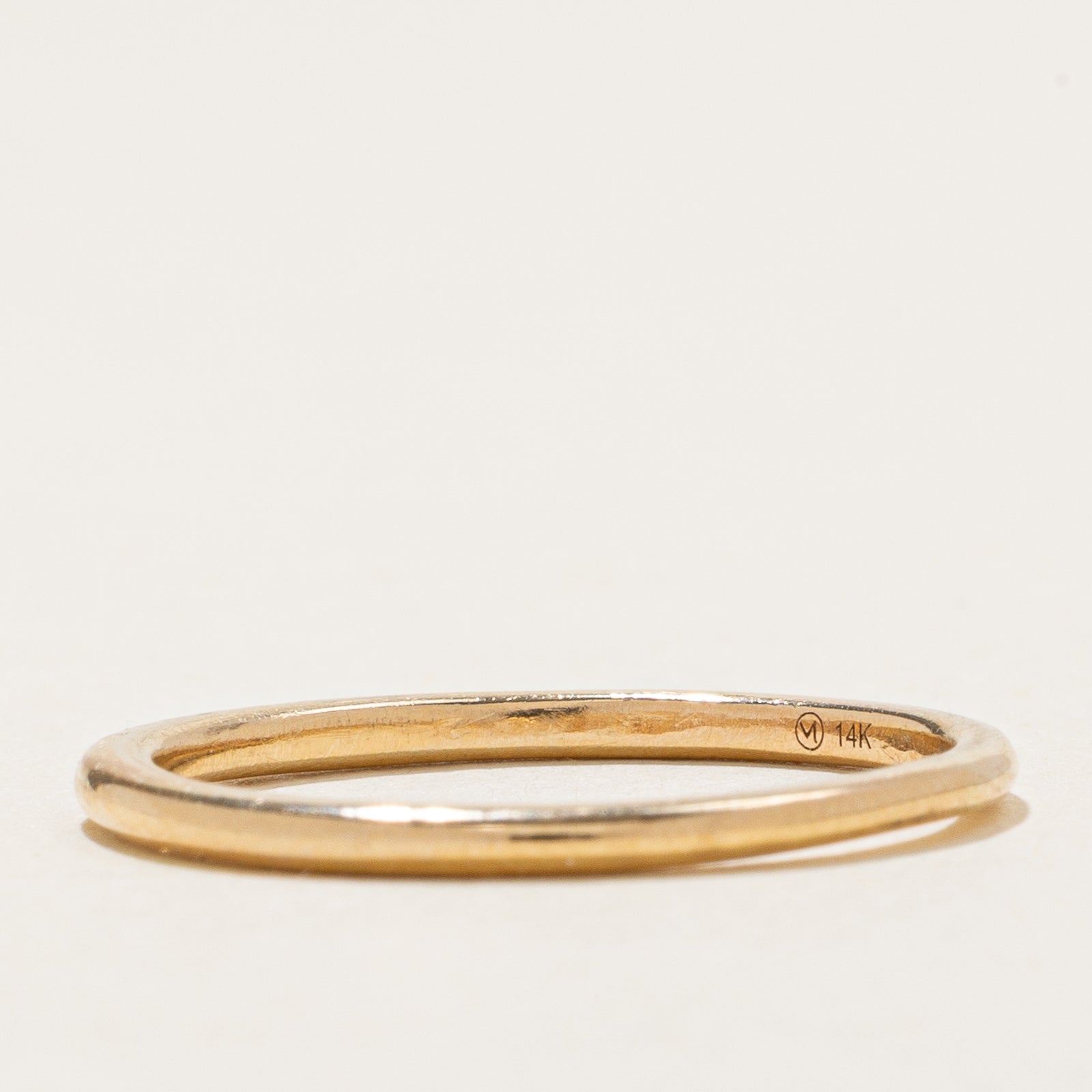 'Mejuri' Diamond Lines Ring | 0.04ctw | SZ 7.5