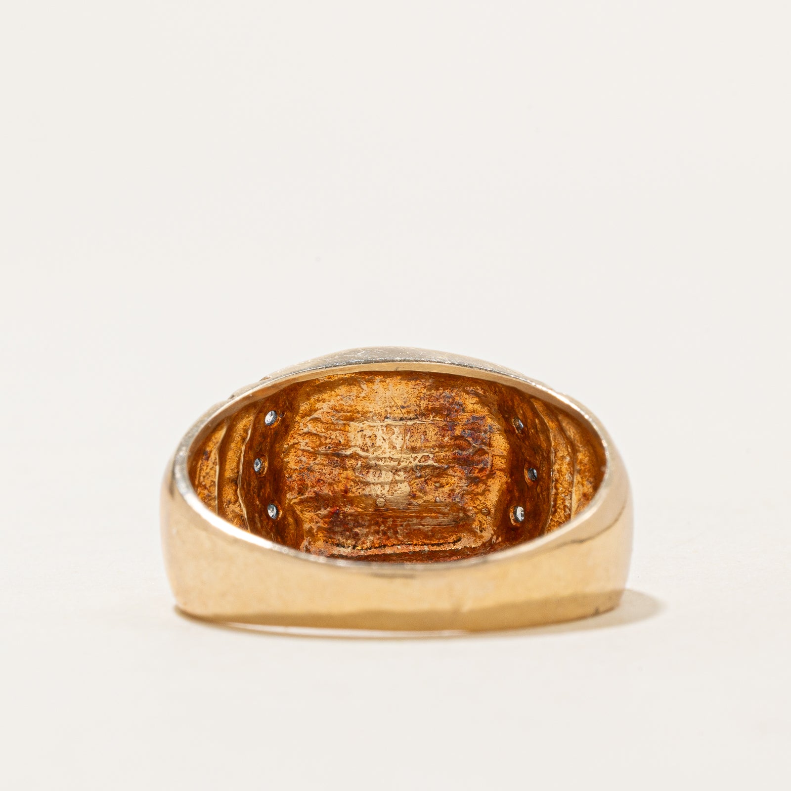 Diamond Signet Ring | 0.05ctw | SZ 11