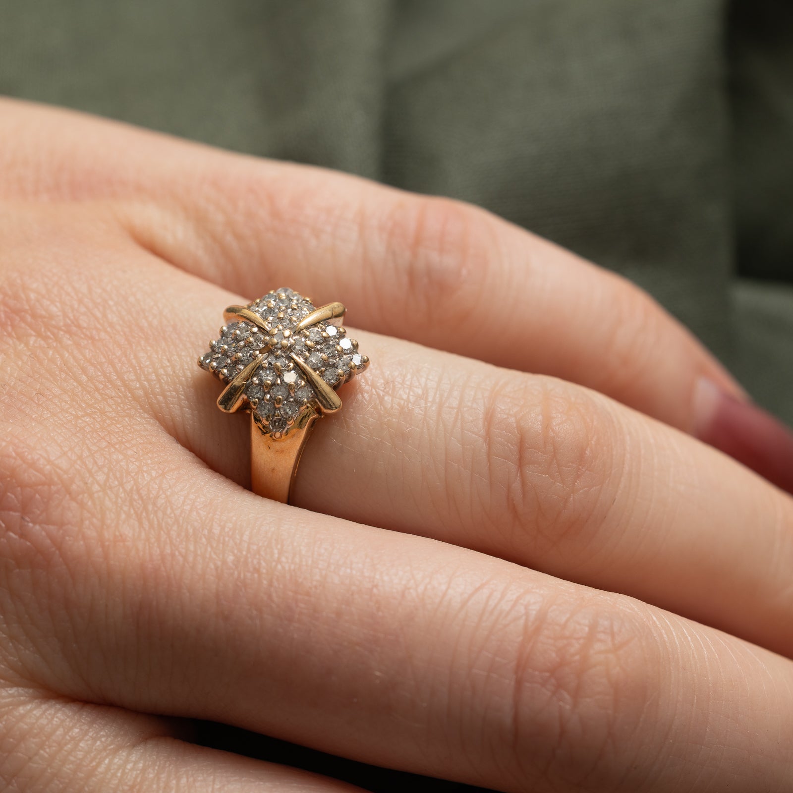 Diamond Cluster Ring | 0.50ctw | SZ 7