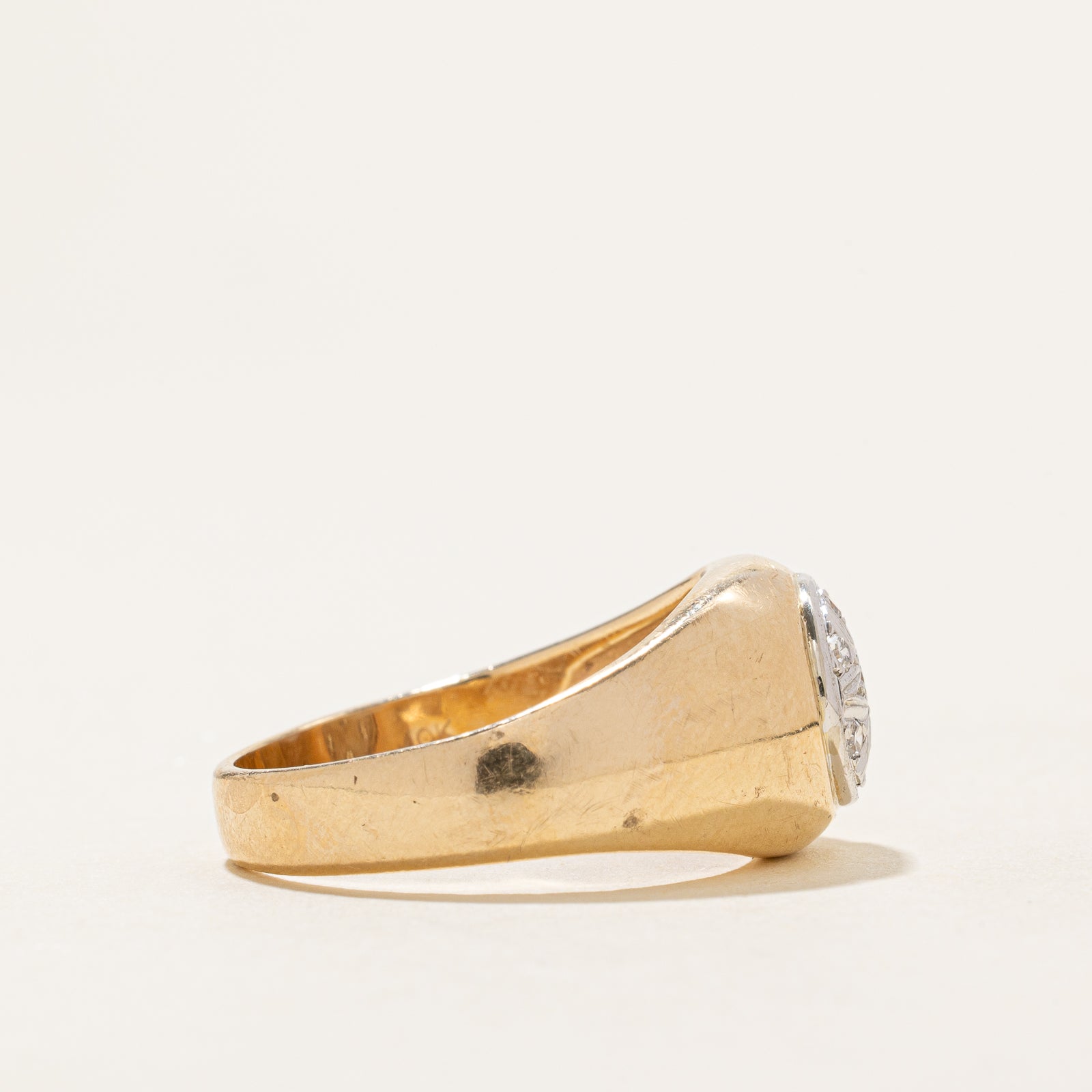 Diamond Cluster Dome Ring | 0.17ctw | SZ 10.5