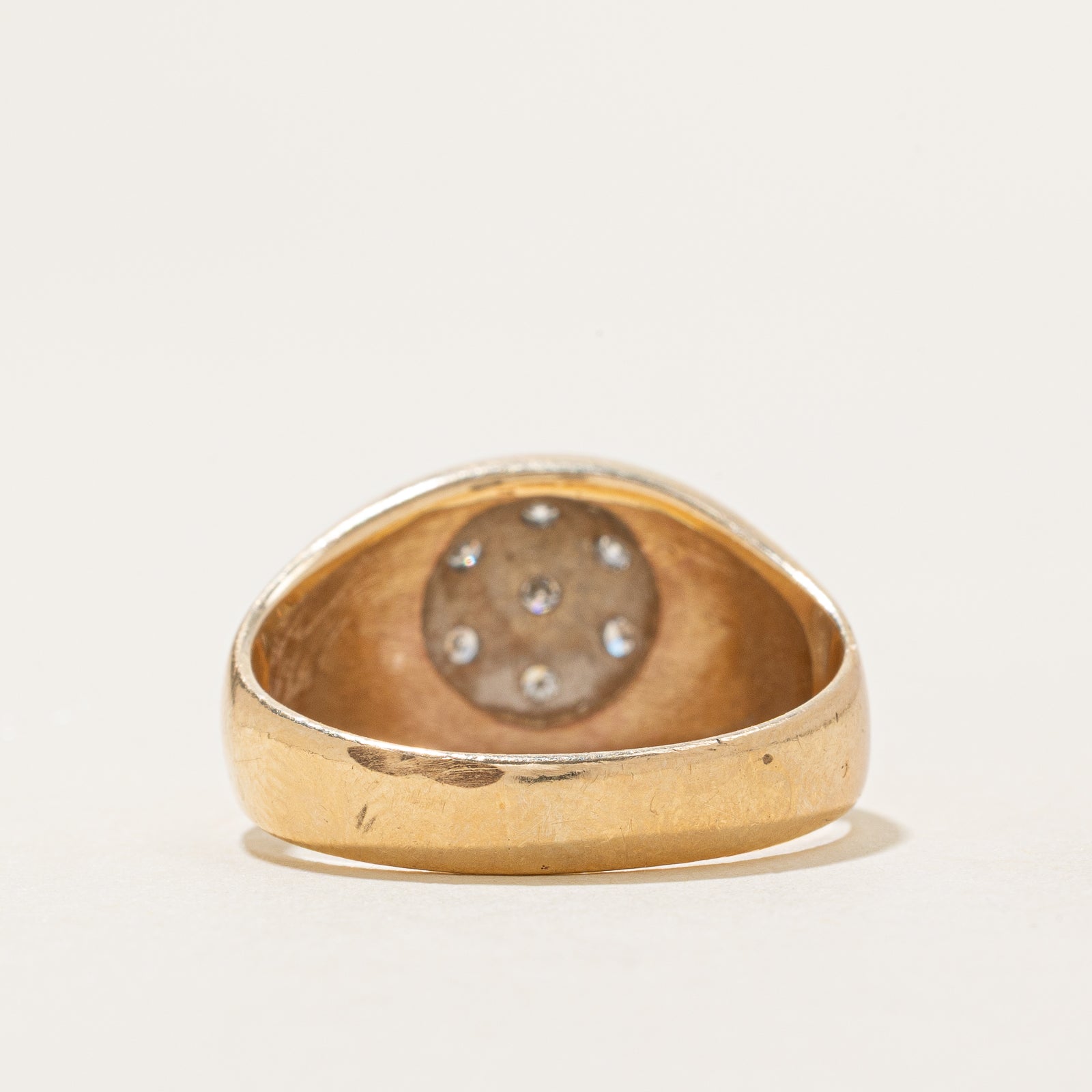 Diamond Cluster Dome Ring | 0.17ctw | SZ 10.5