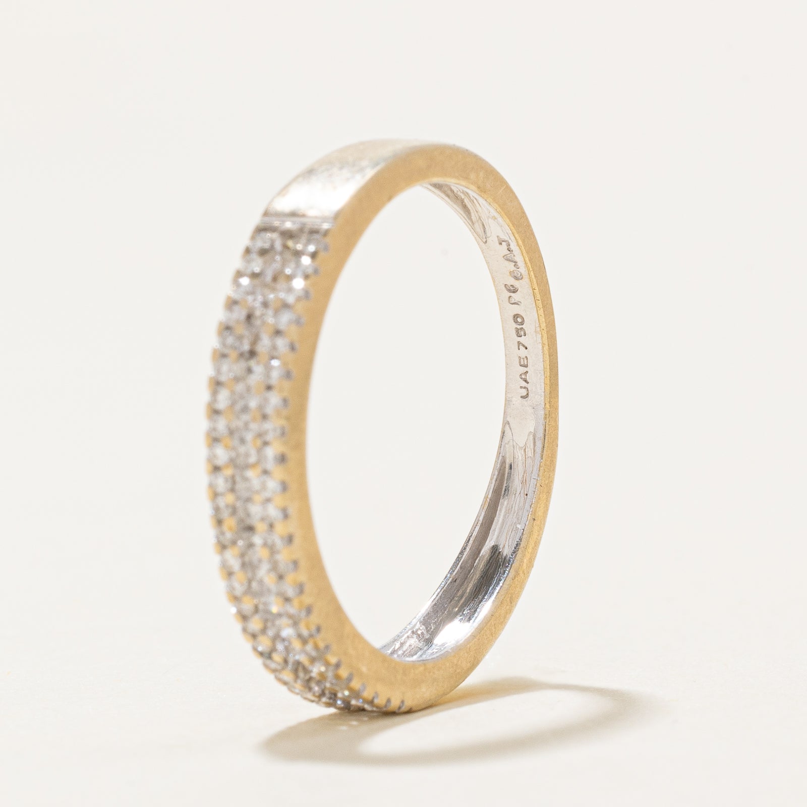 Semi Eternity Multi Row Diamond Band | 0.23ctw | SZ 7.5