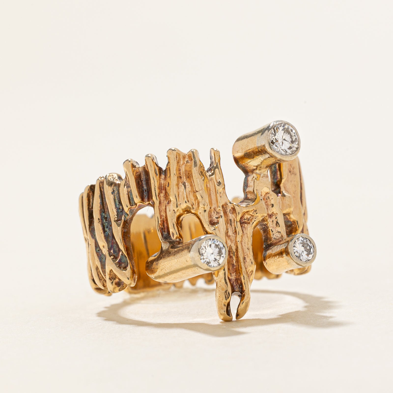 Diamond Abstract Ring | 0.25ctw | SZ 7