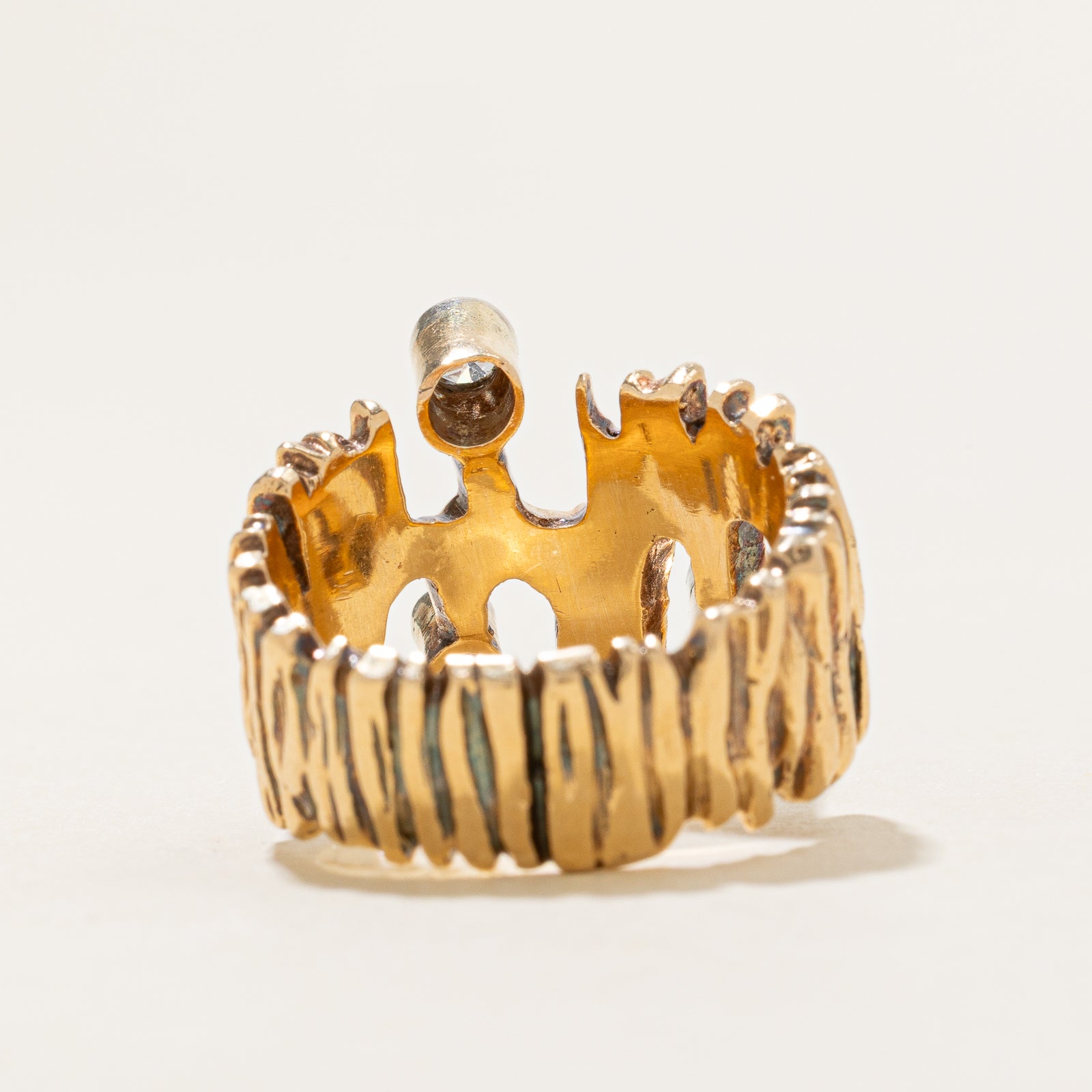 Diamond Abstract Ring | 0.25ctw | SZ 7