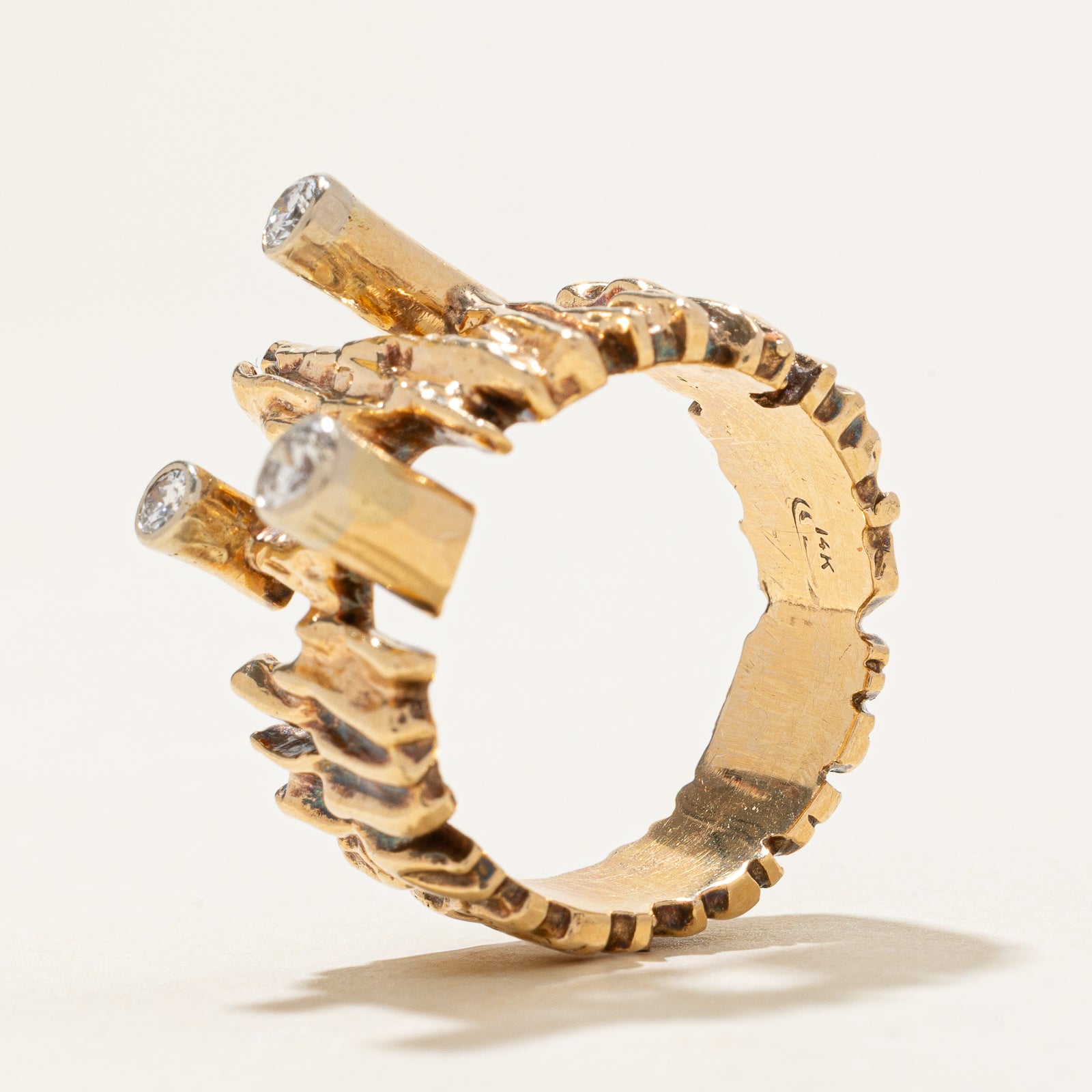 Diamond Abstract Ring | 0.25ctw | SZ 7