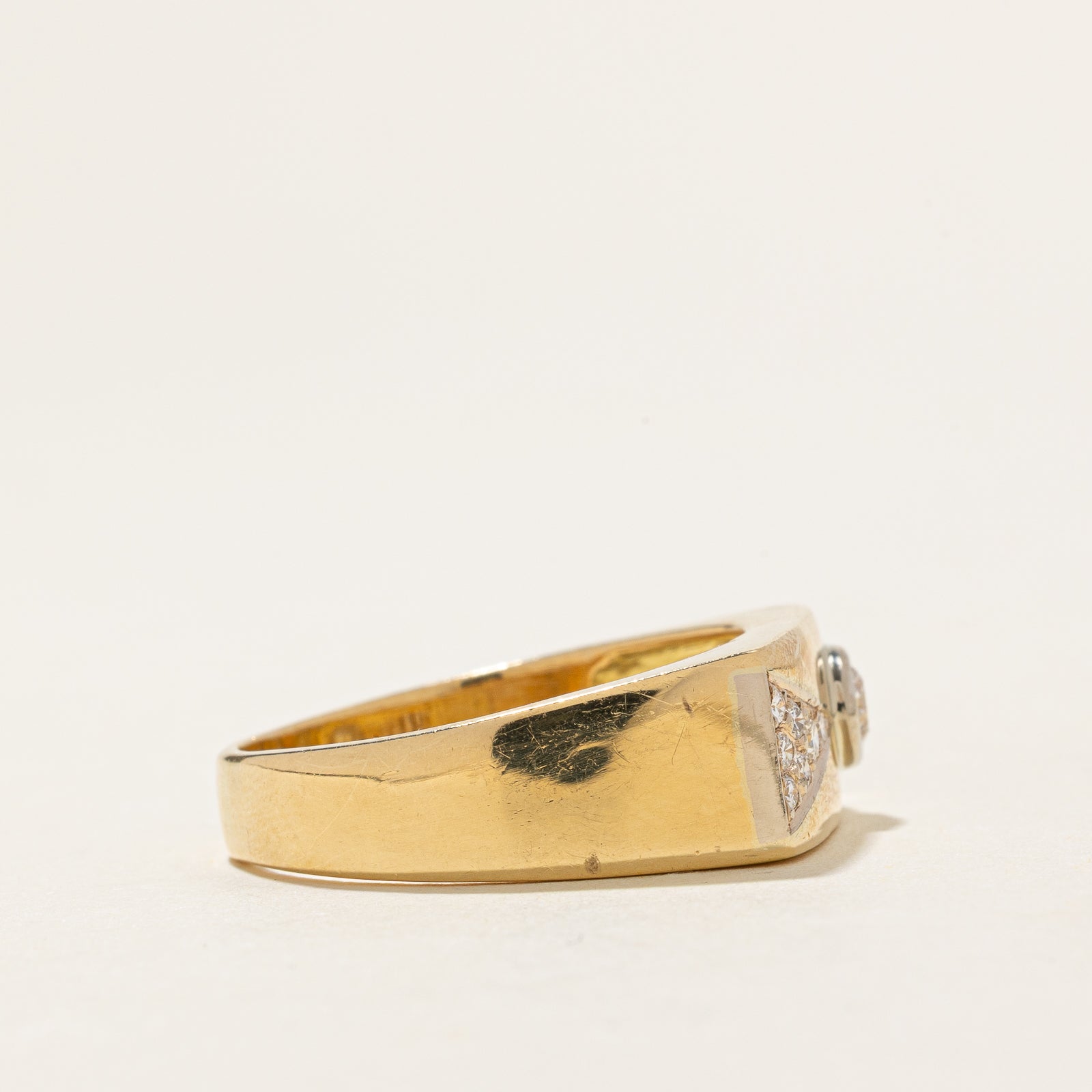 Diamond Geometric Band | 0.28ctw | SZ 10.25