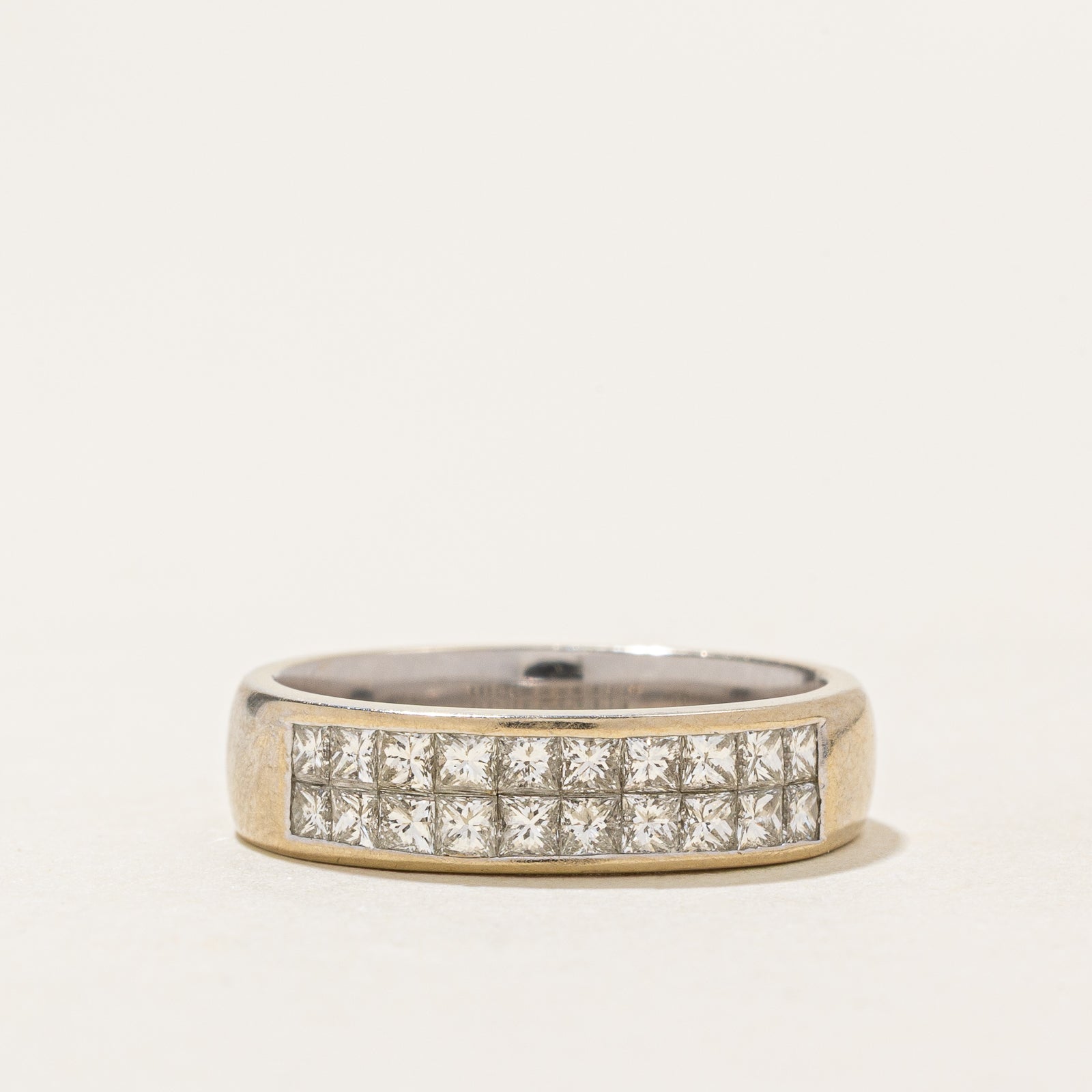 Double Row Semi Eternity Diamond Band | 0.77ctw | SZ 5.5
