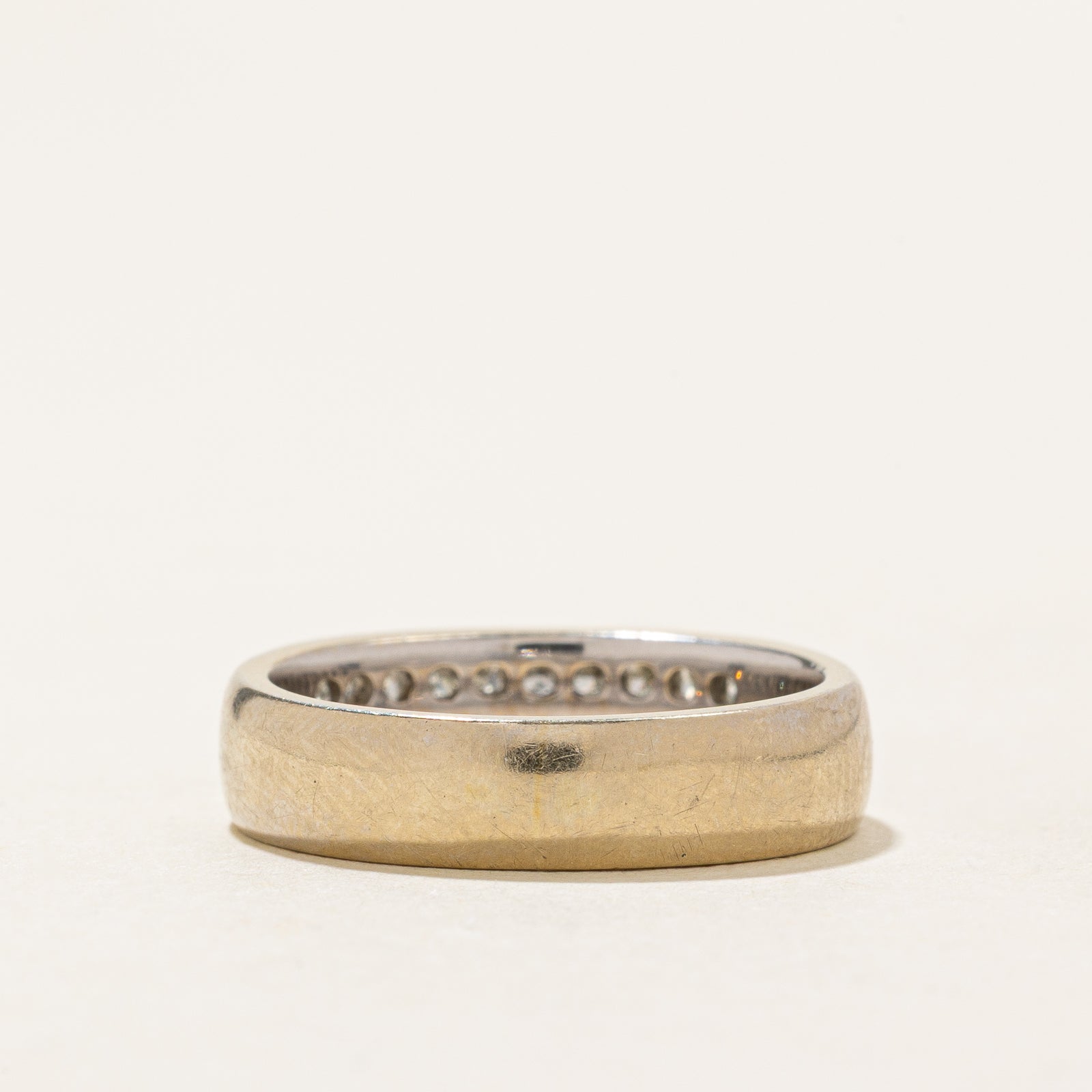 Double Row Semi Eternity Diamond Band | 0.77ctw | SZ 5.5