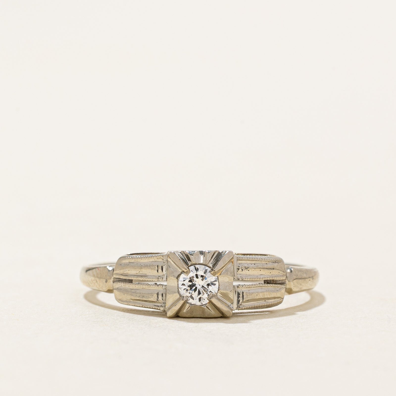 Illusion Set Diamond Ring | 0.08ct | SZ 5.5