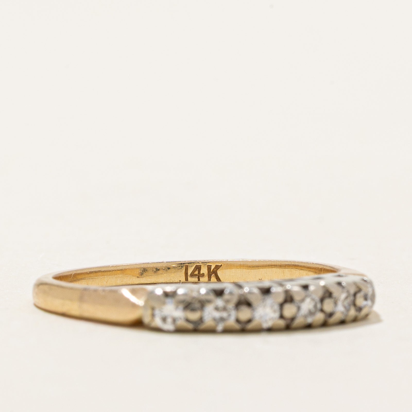 Six Stone Diamond Band | 0.18ctw | SZ 7.5
