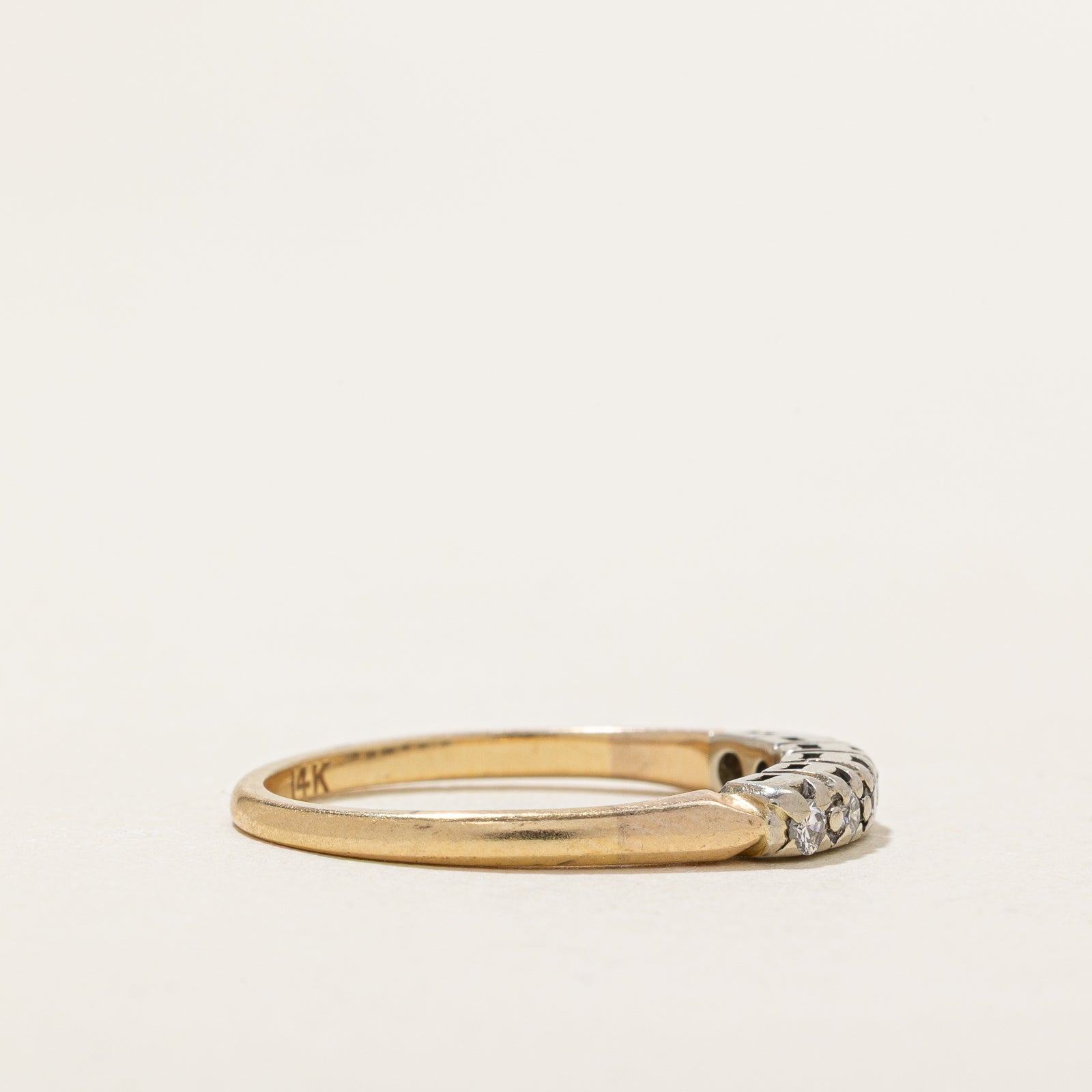 Six Stone Diamond Band | 0.18ctw | SZ 7.5