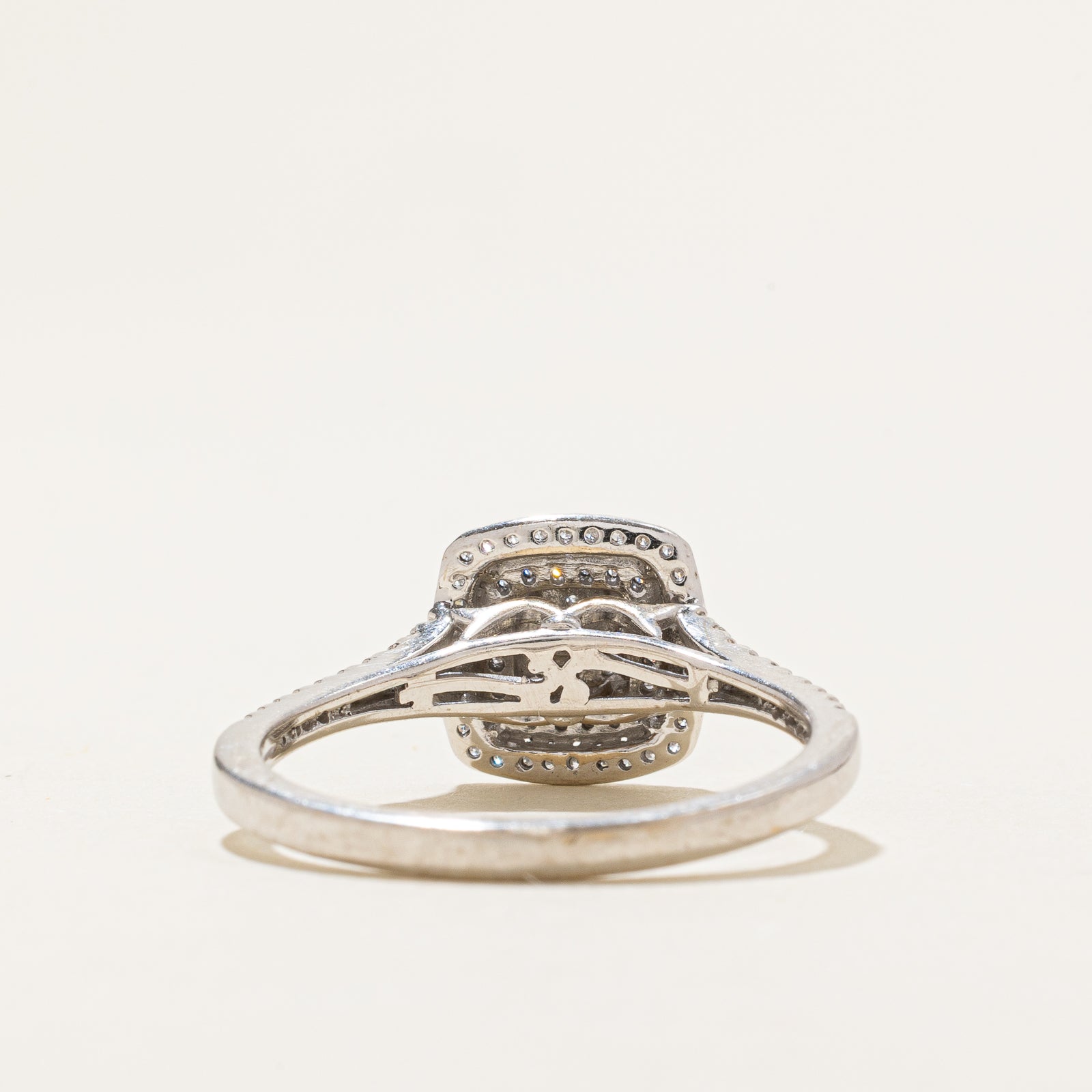 Illusion Set Diamond Double Halo Ring | 0.48ctw | SZ 10