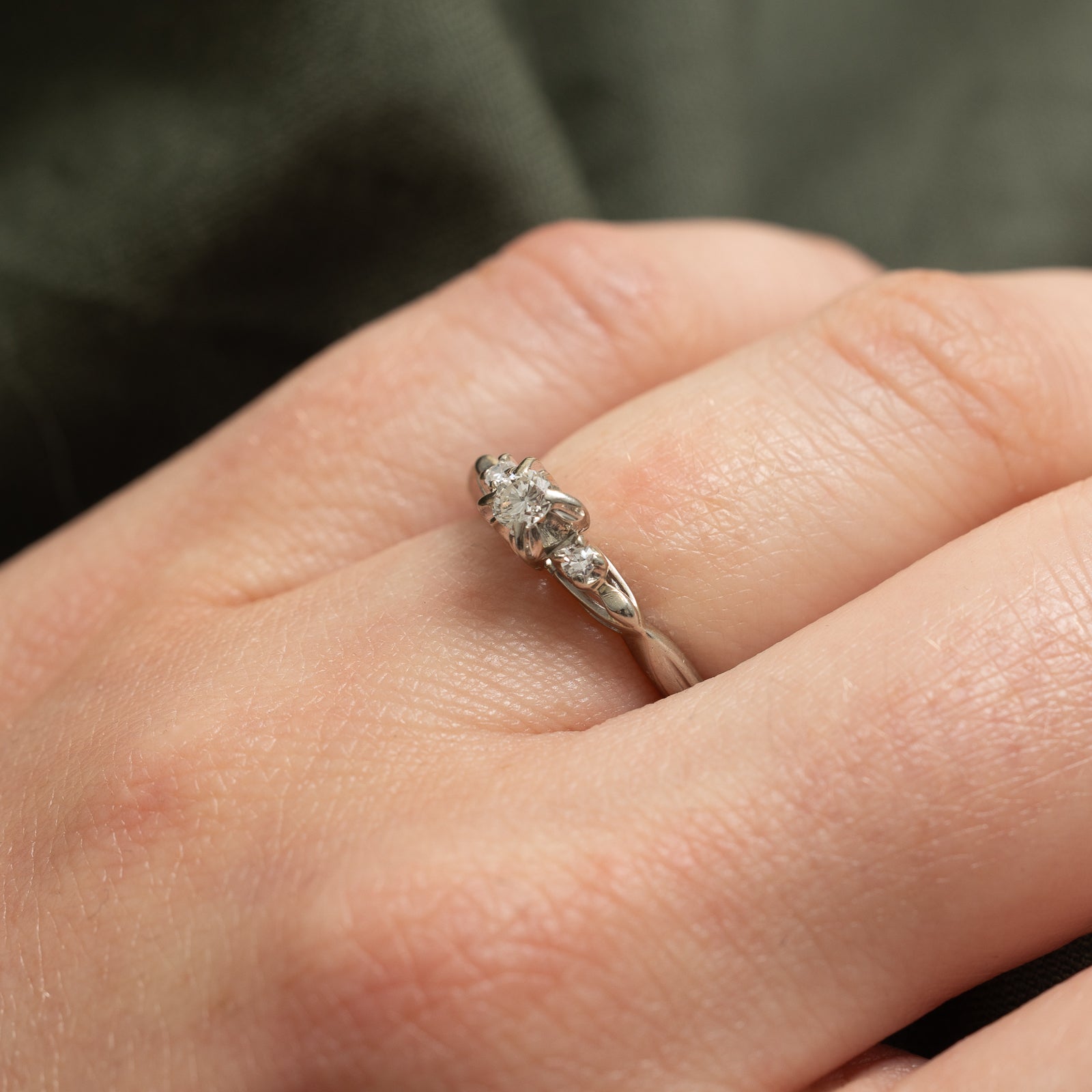 Illusion Set Diamond Ring | 0.16ctw | SZ 4.25