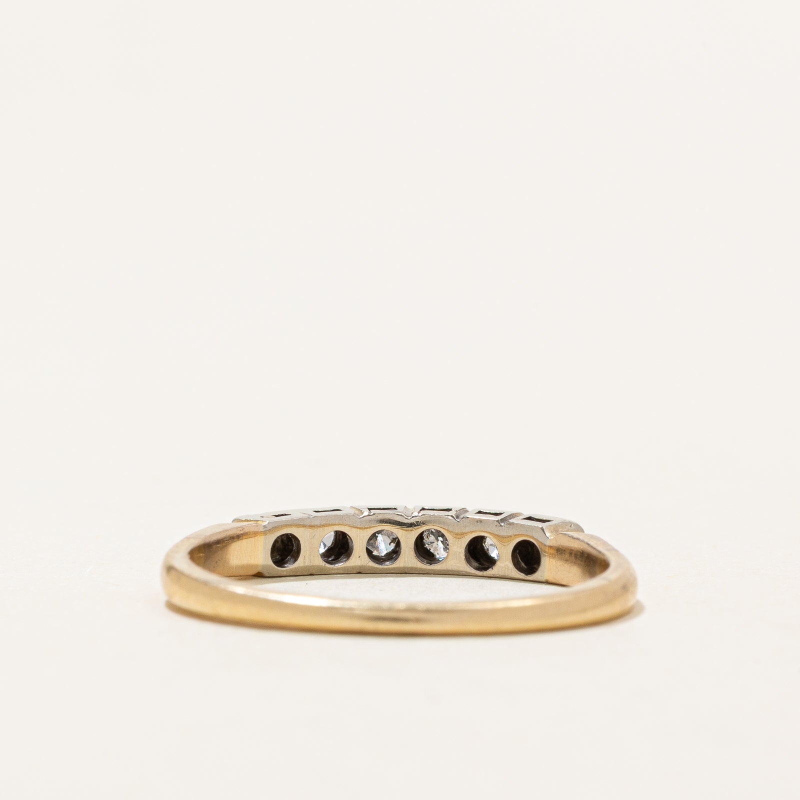 Six Stone Diamond Band | 0.18ctw | SZ 7.5