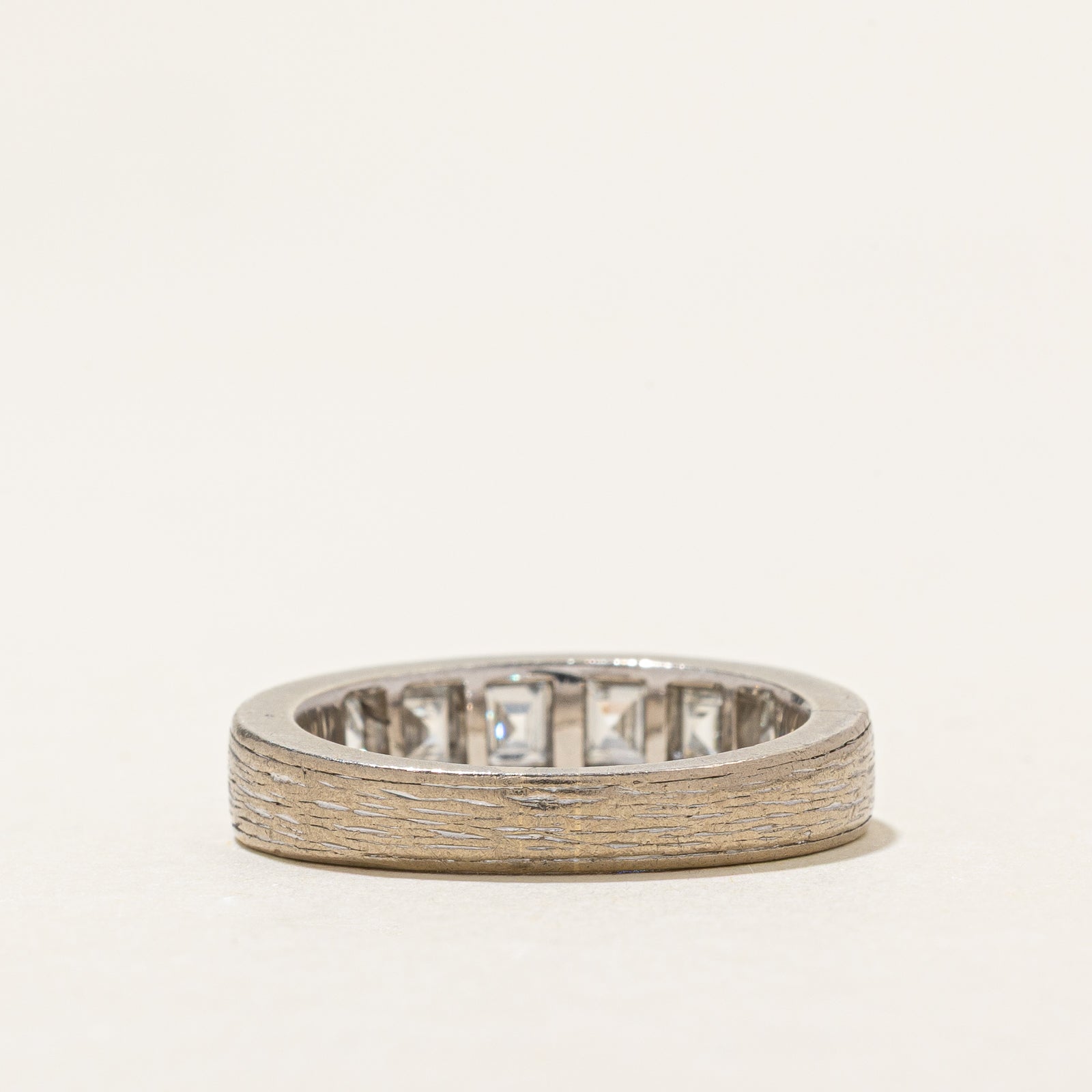 Six Stone Square Cut Diamond Band | 1.38ctw | SZ 6.25