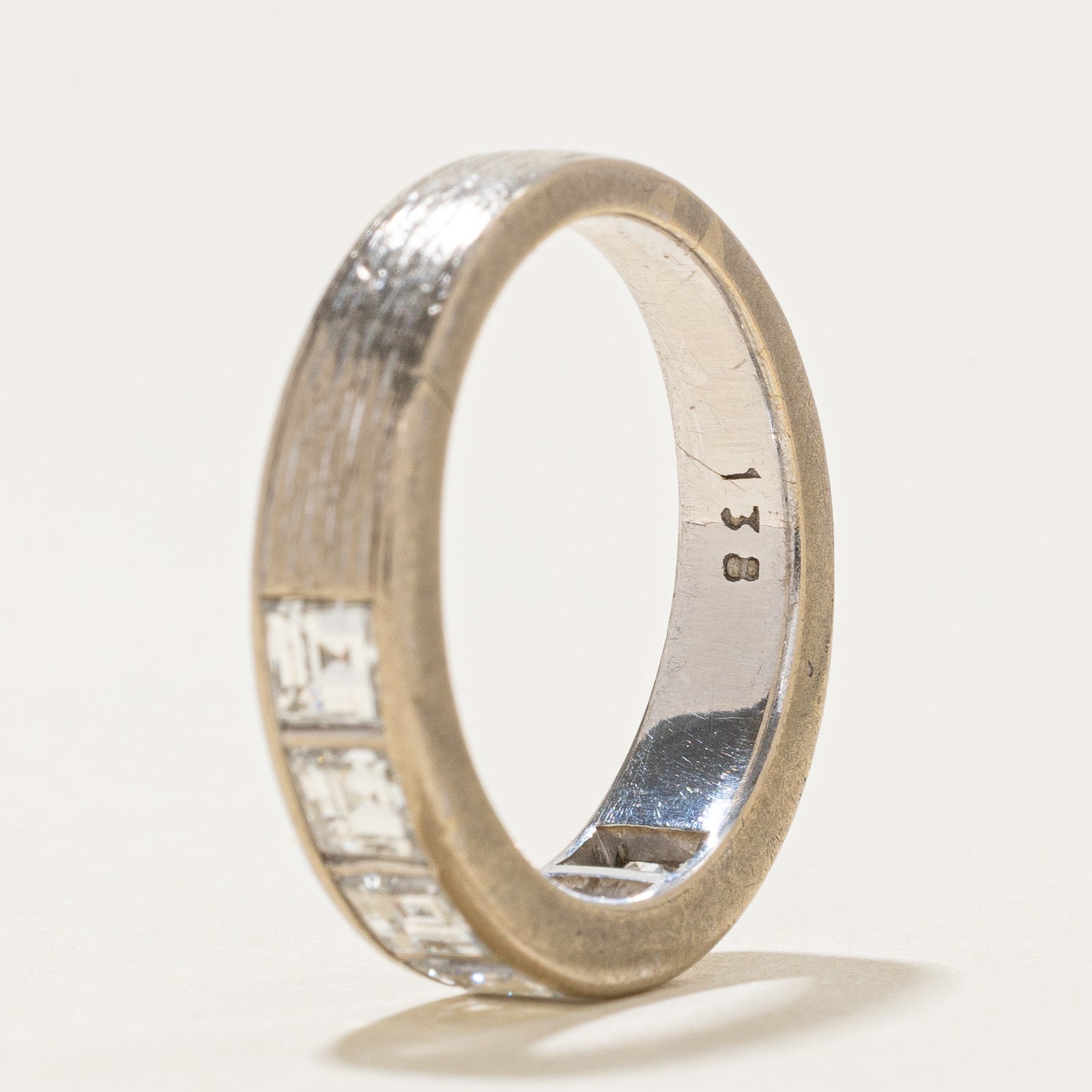 Six Stone Square Cut Diamond Band | 1.38ctw | SZ 6.25