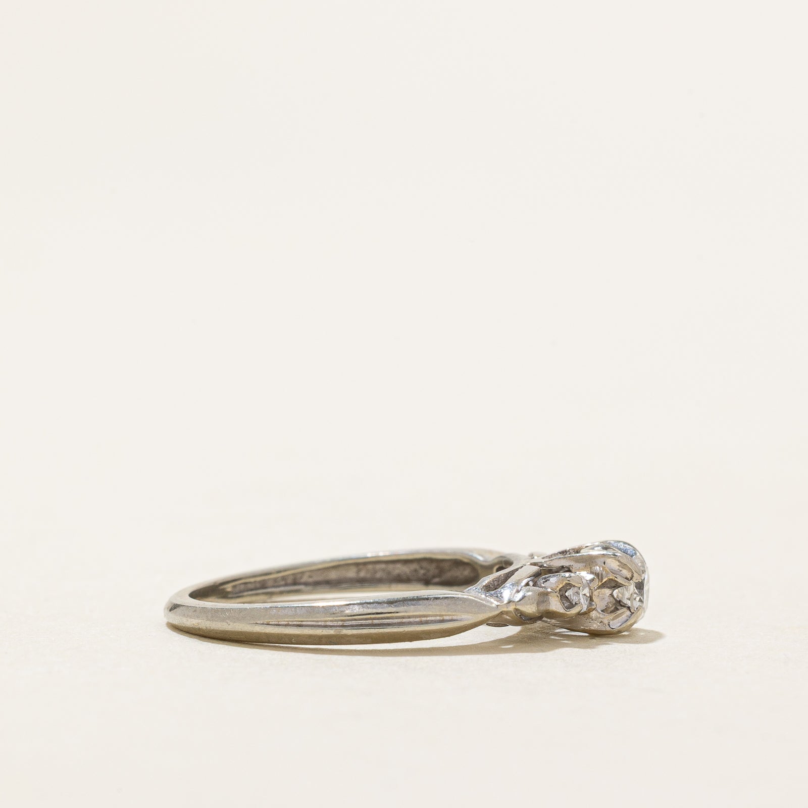 Illusion Set Diamond Ring | 0.16ctw | SZ 4.25