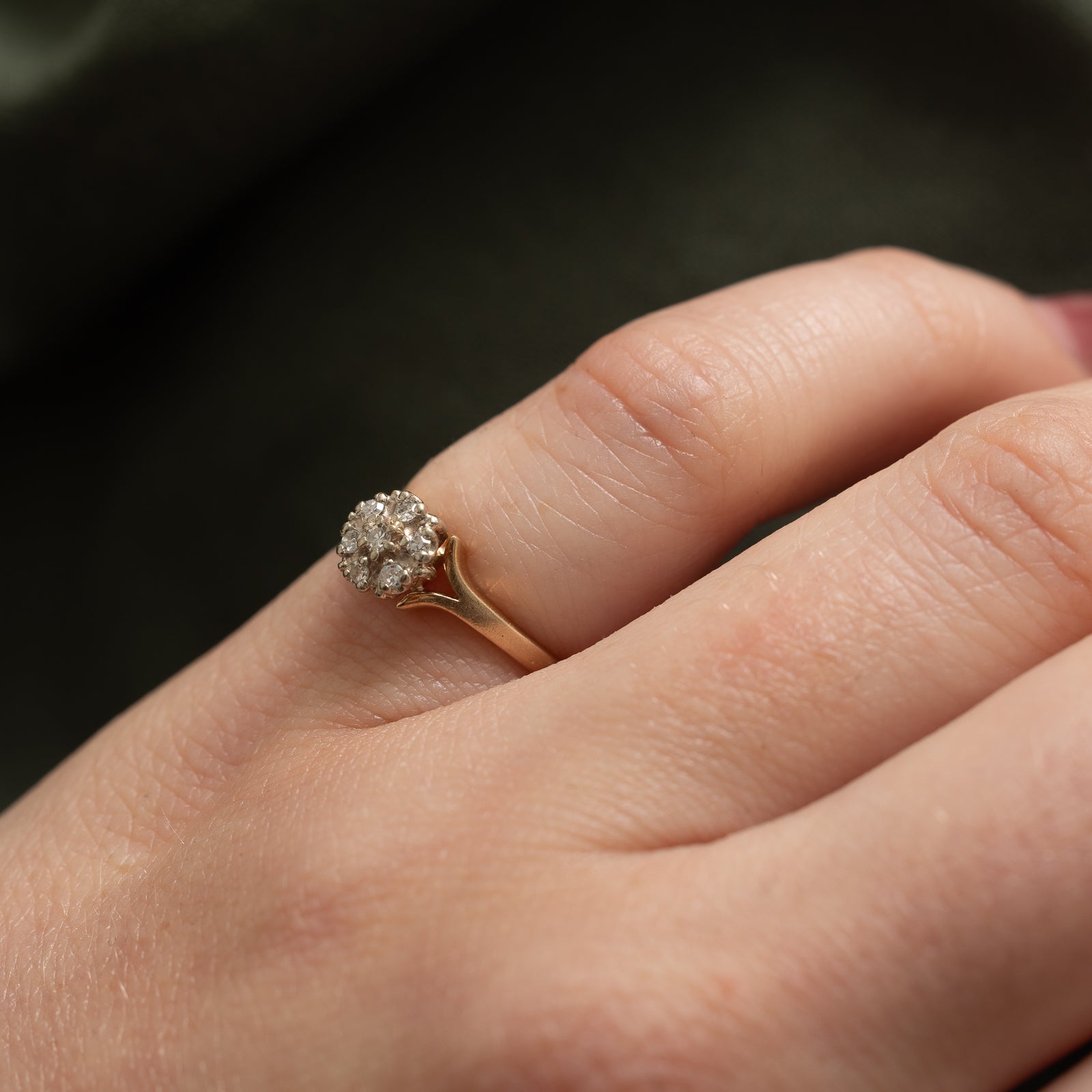 Diamond Cluster Ring | 0.10ctw | SZ 3