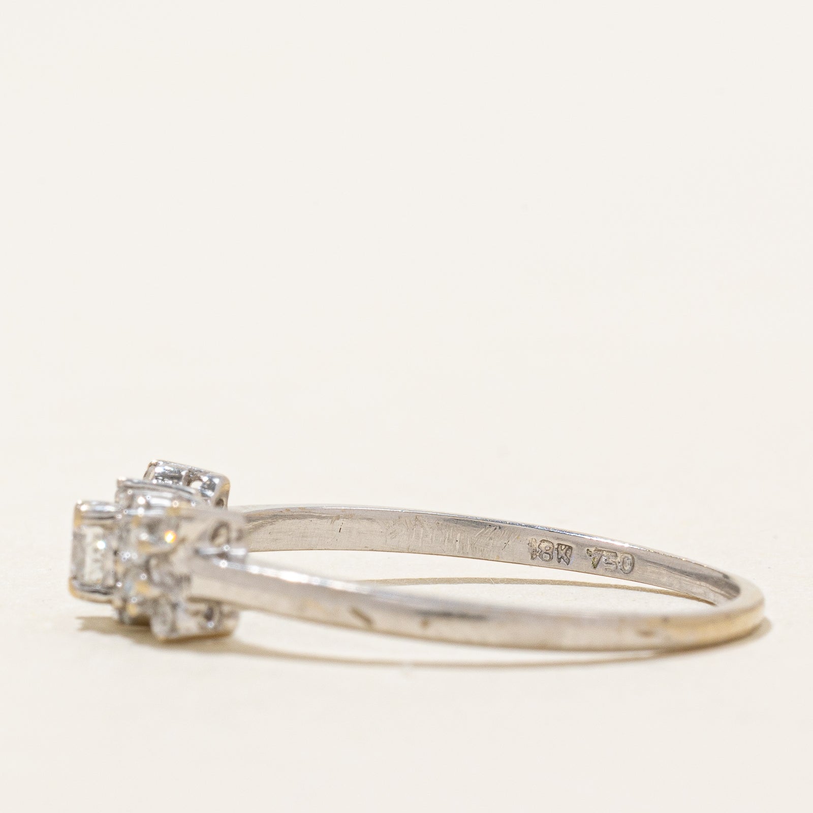 Diamond XOX Ring | 0.29ct | SZ 8.25