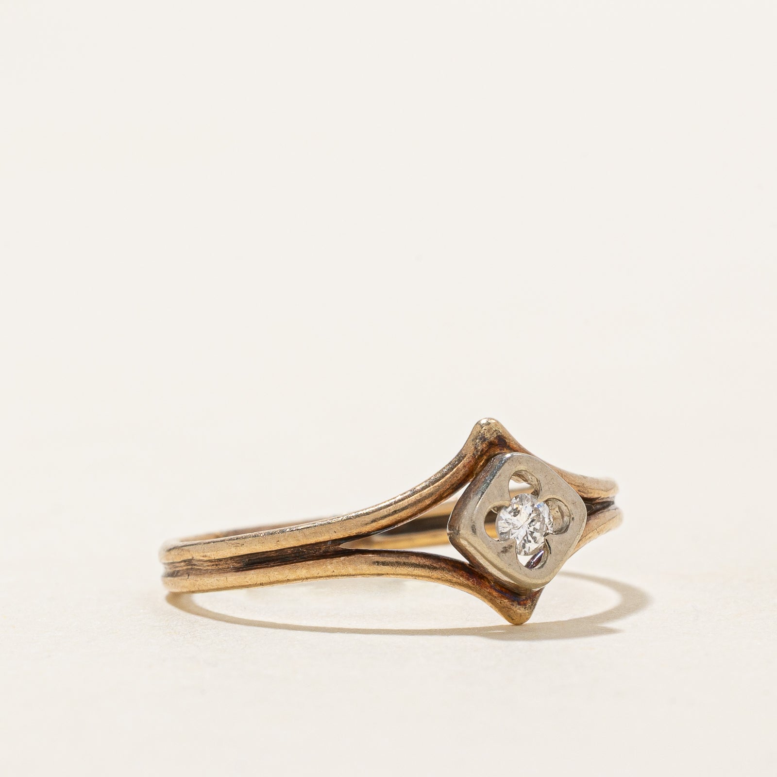 Diamond Openwork Ring | 0.05ct | SZ 6