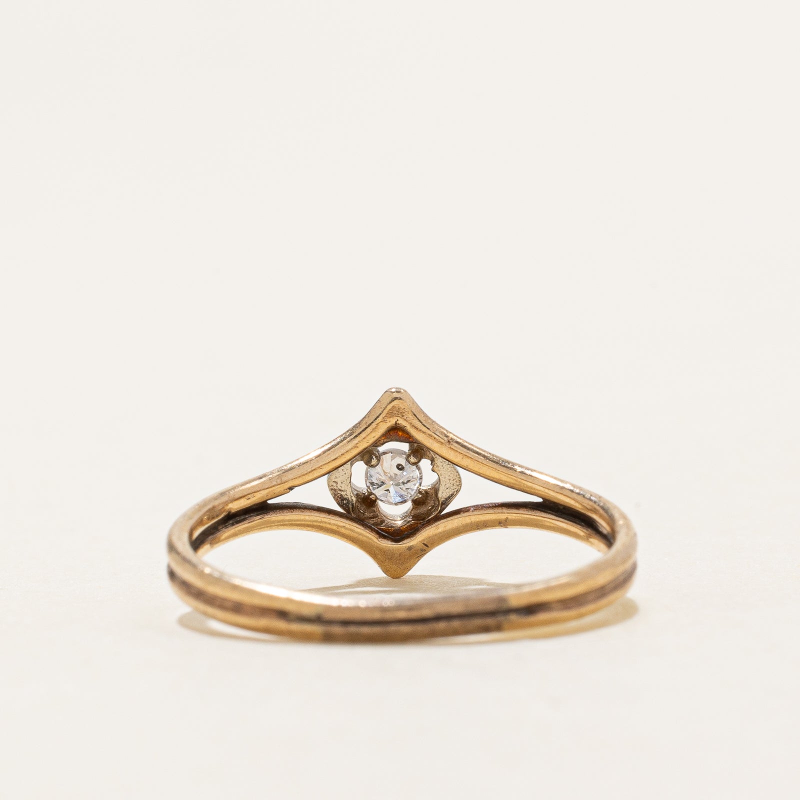 Diamond Openwork Ring | 0.05ct | SZ 6