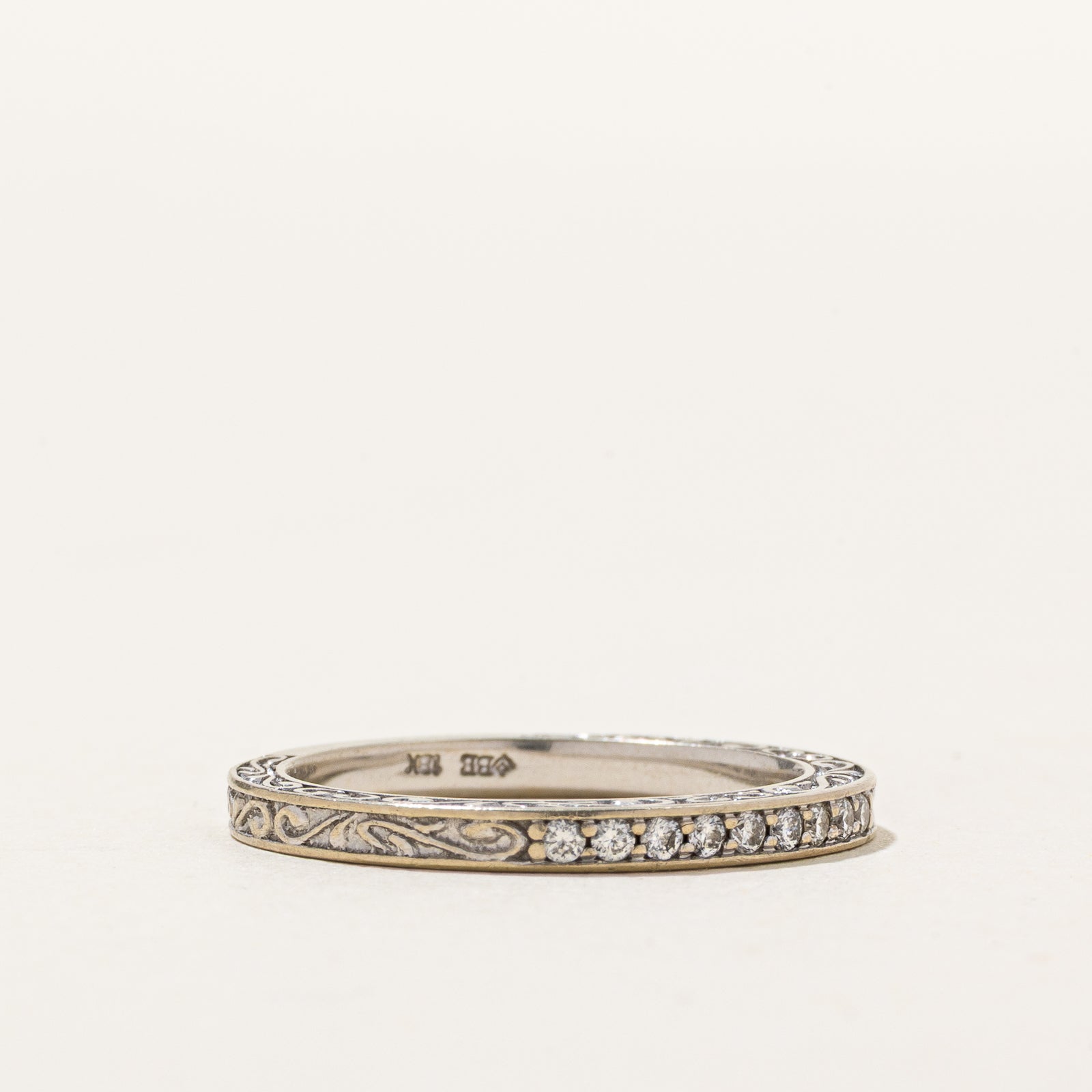 Semi Eternity Diamond Band | 0.07ctw | SZ 5.5