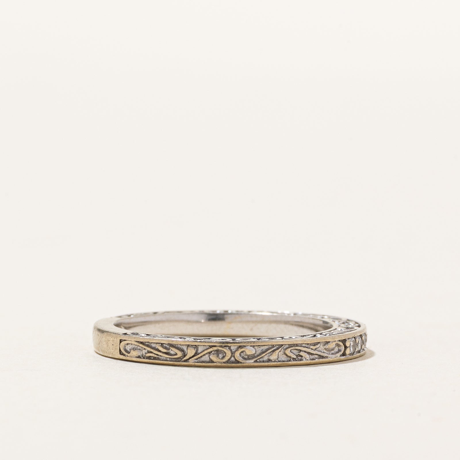 Semi Eternity Diamond Band | 0.07ctw | SZ 5.5
