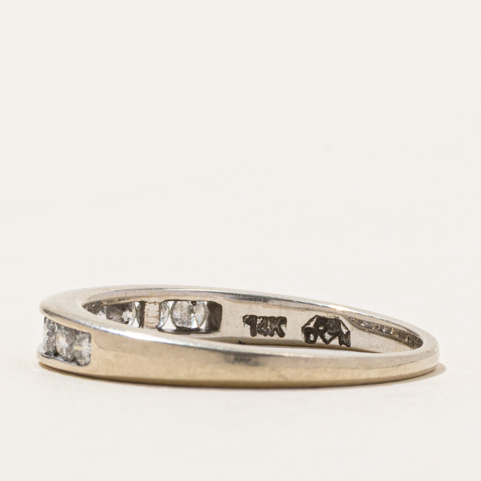 Channel Set Semi Eternity Diamond Band | 0.25ctw | SZ 6