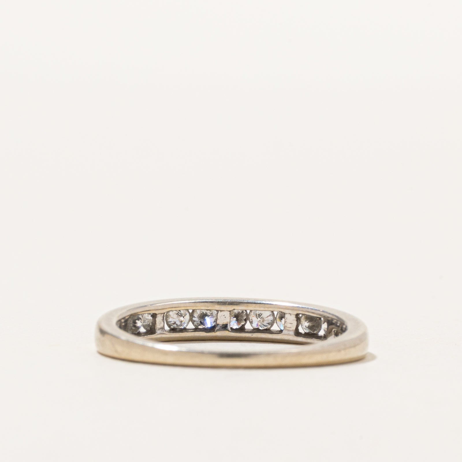 Channel Set Semi Eternity Diamond Band | 0.25ctw | SZ 6