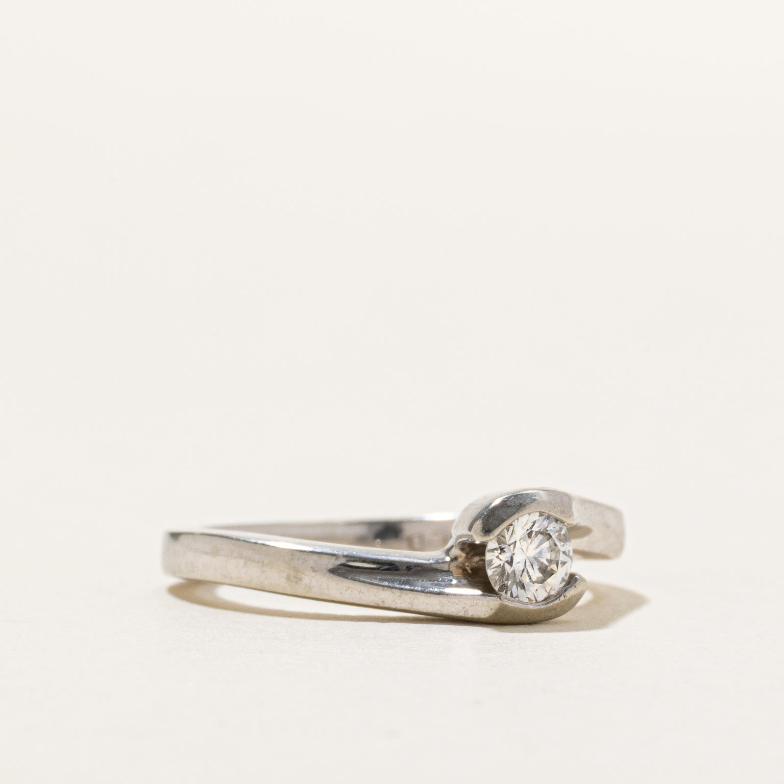 Canadian Diamond Bypass Ring | 0.25ct | SZ 5.5