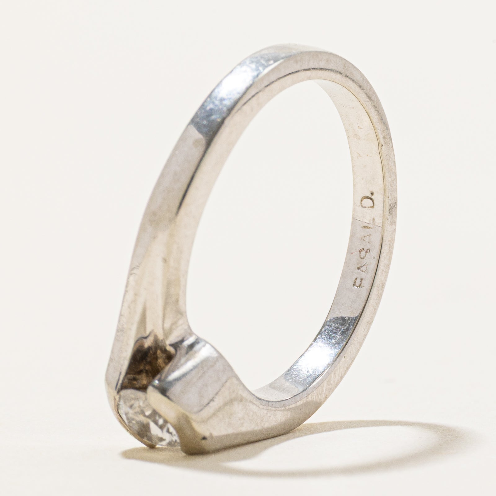 Canadian Diamond Bypass Ring | 0.25ct | SZ 5.5
