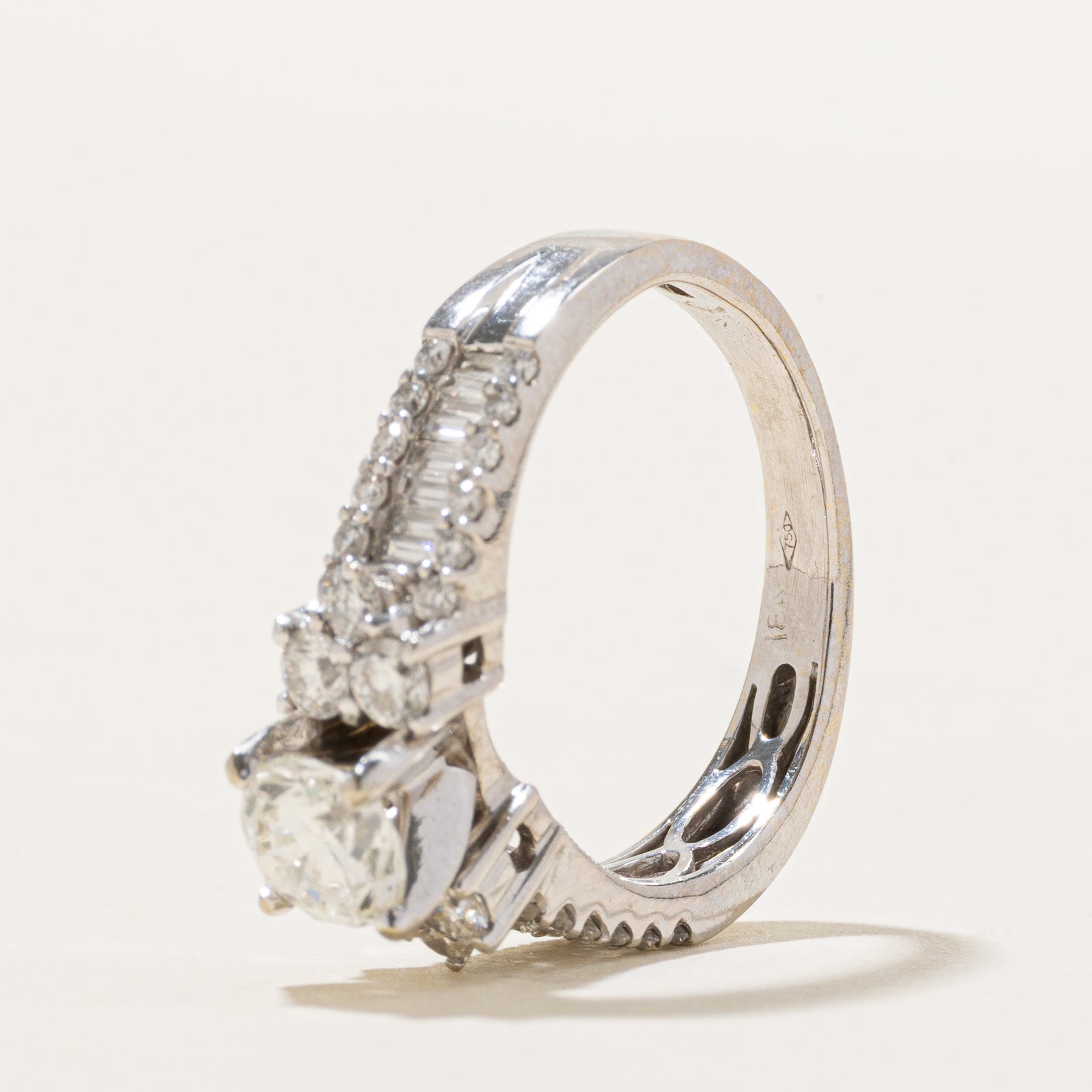 Round Brilliant Diamond Engagement Ring | 1.05ctw | SZ 5.25