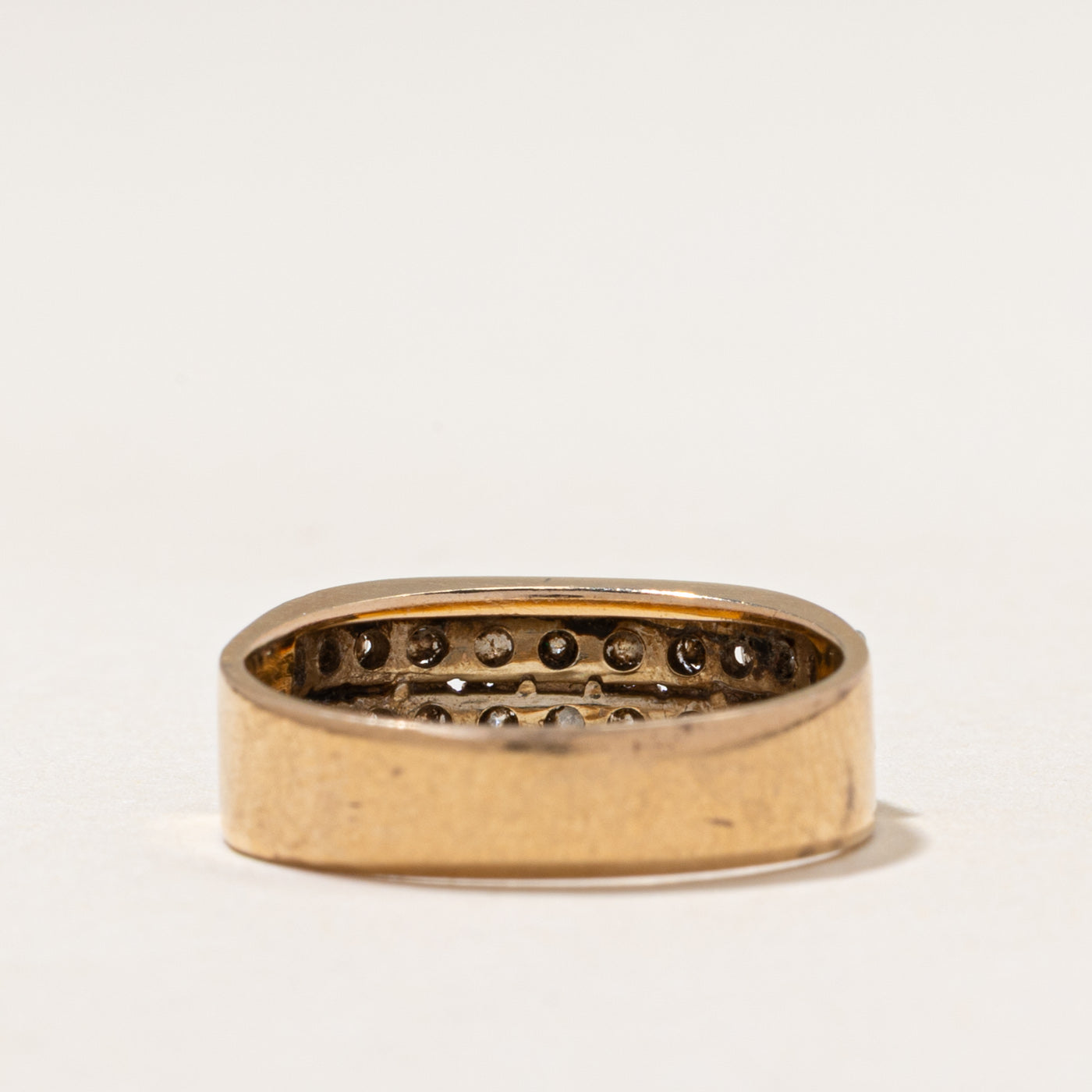 18k Double Row Diamond Ring | 0.55ctw | SZ 6