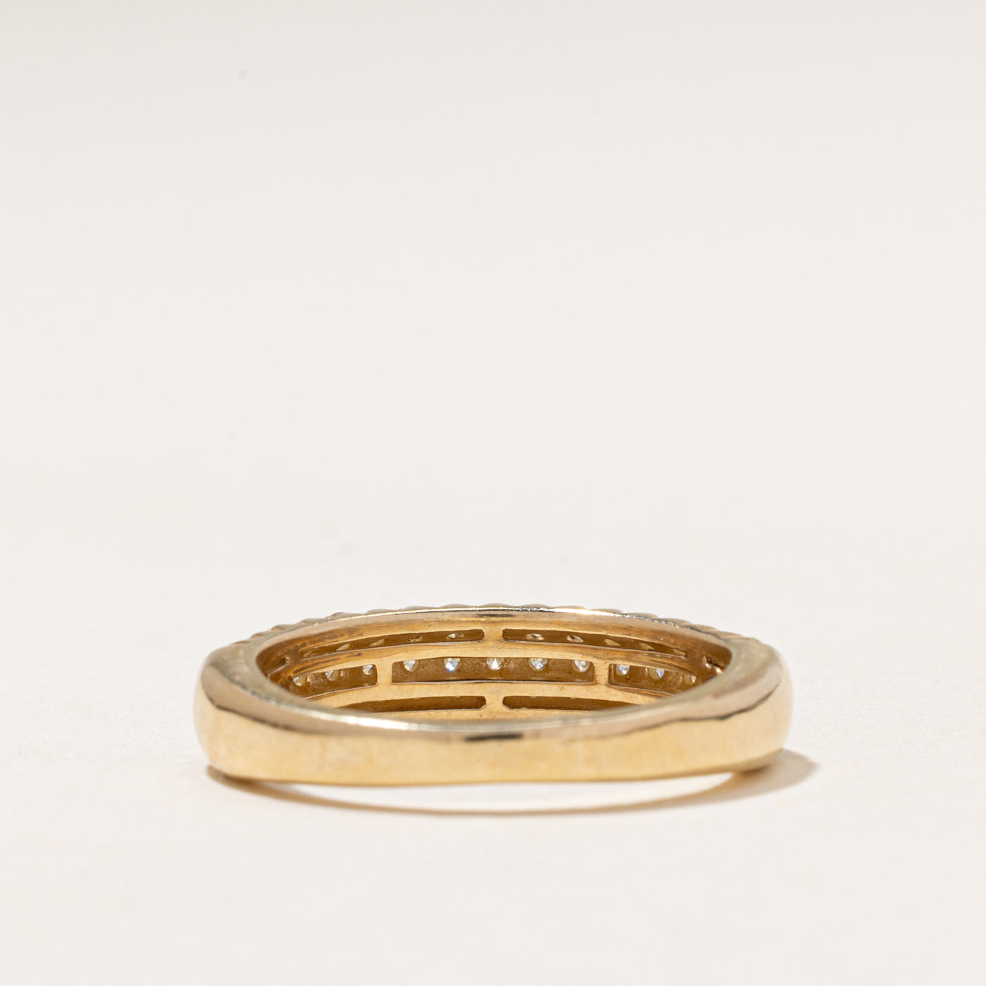 Multi Row Diamond Dome Ring | 1.08ctw | SZ 7.5